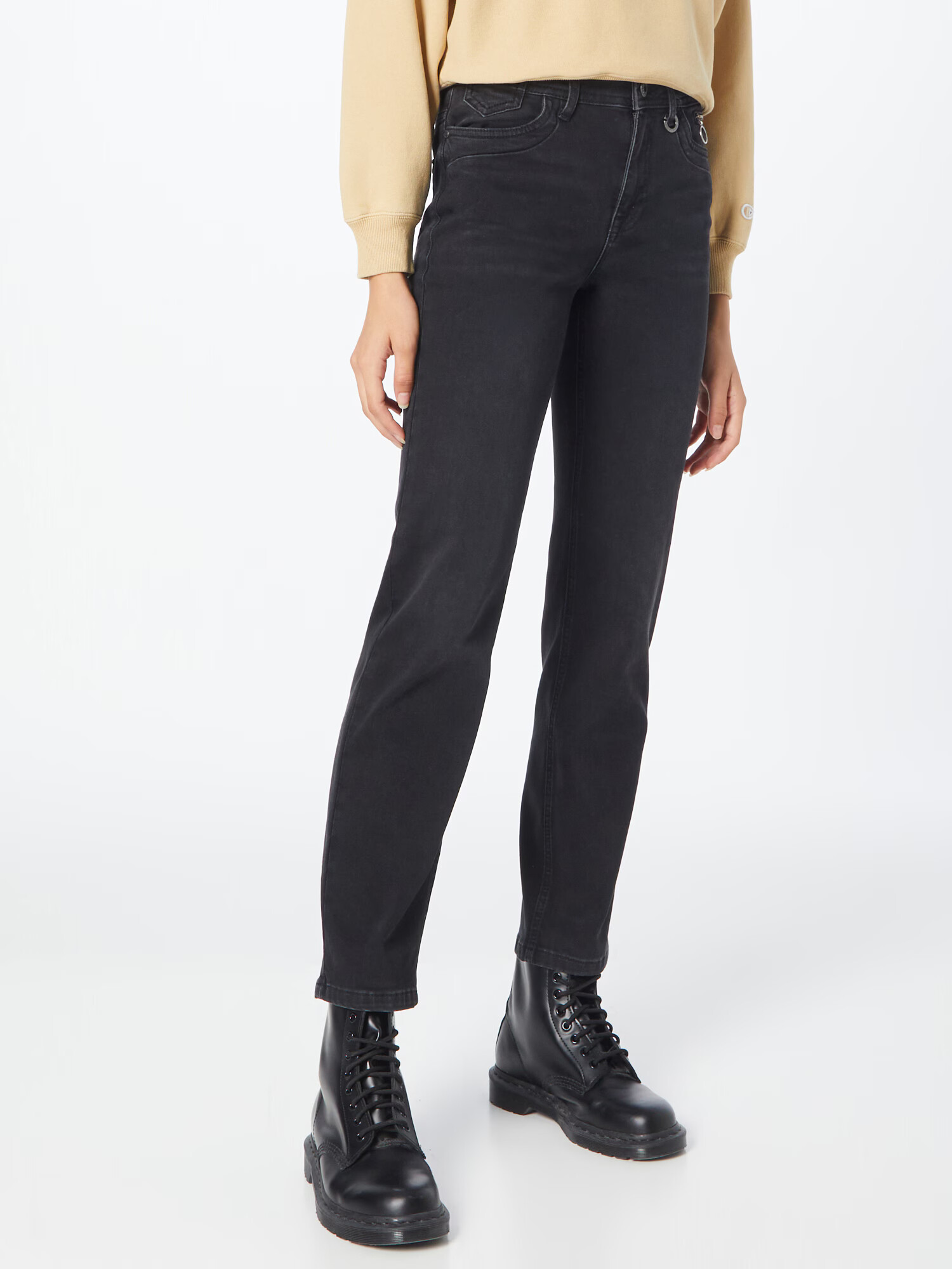 PULZ Jeans Jeans 'EMMA' negru denim - Pled.ro