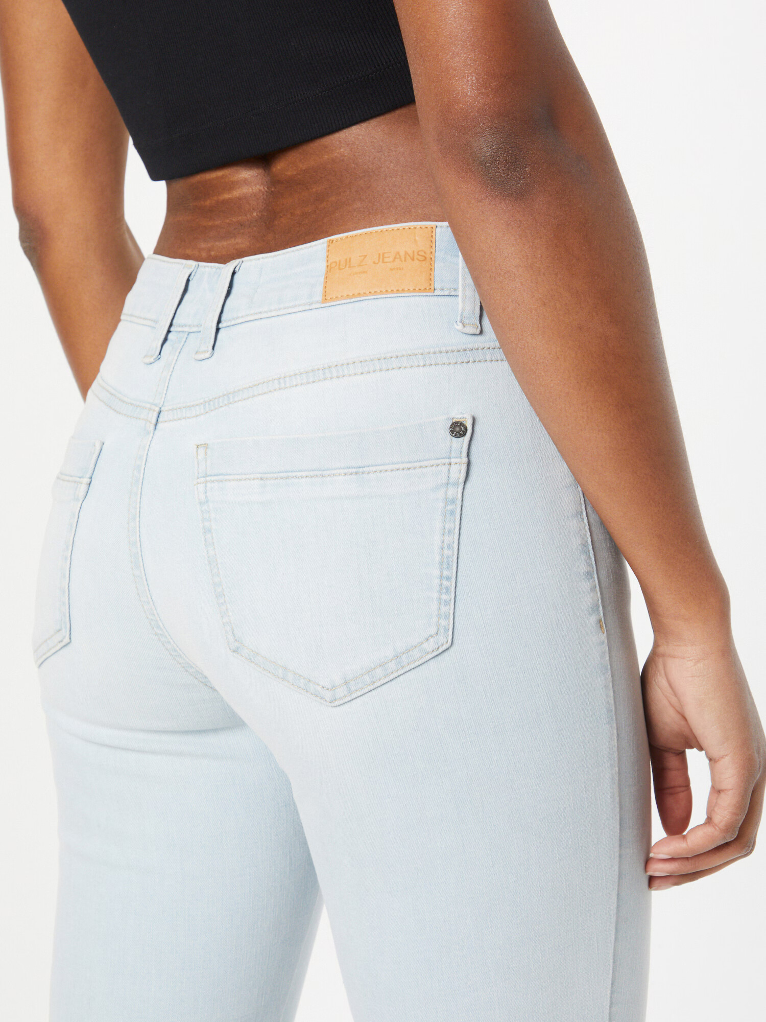 PULZ Jeans Jeans 'TENNA' albastru deschis - Pled.ro