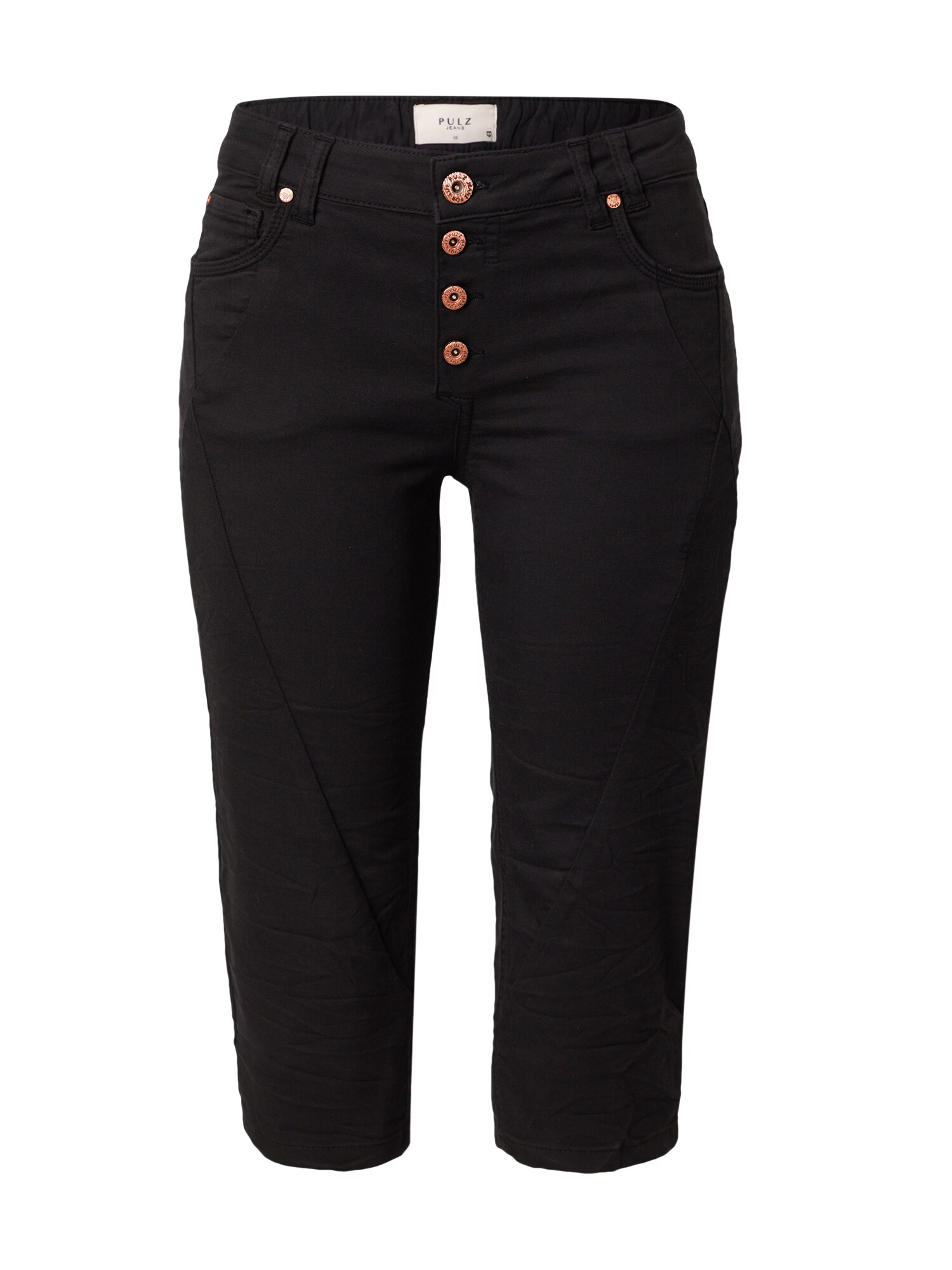 PULZ Jeans Pantaloni negru - Pled.ro