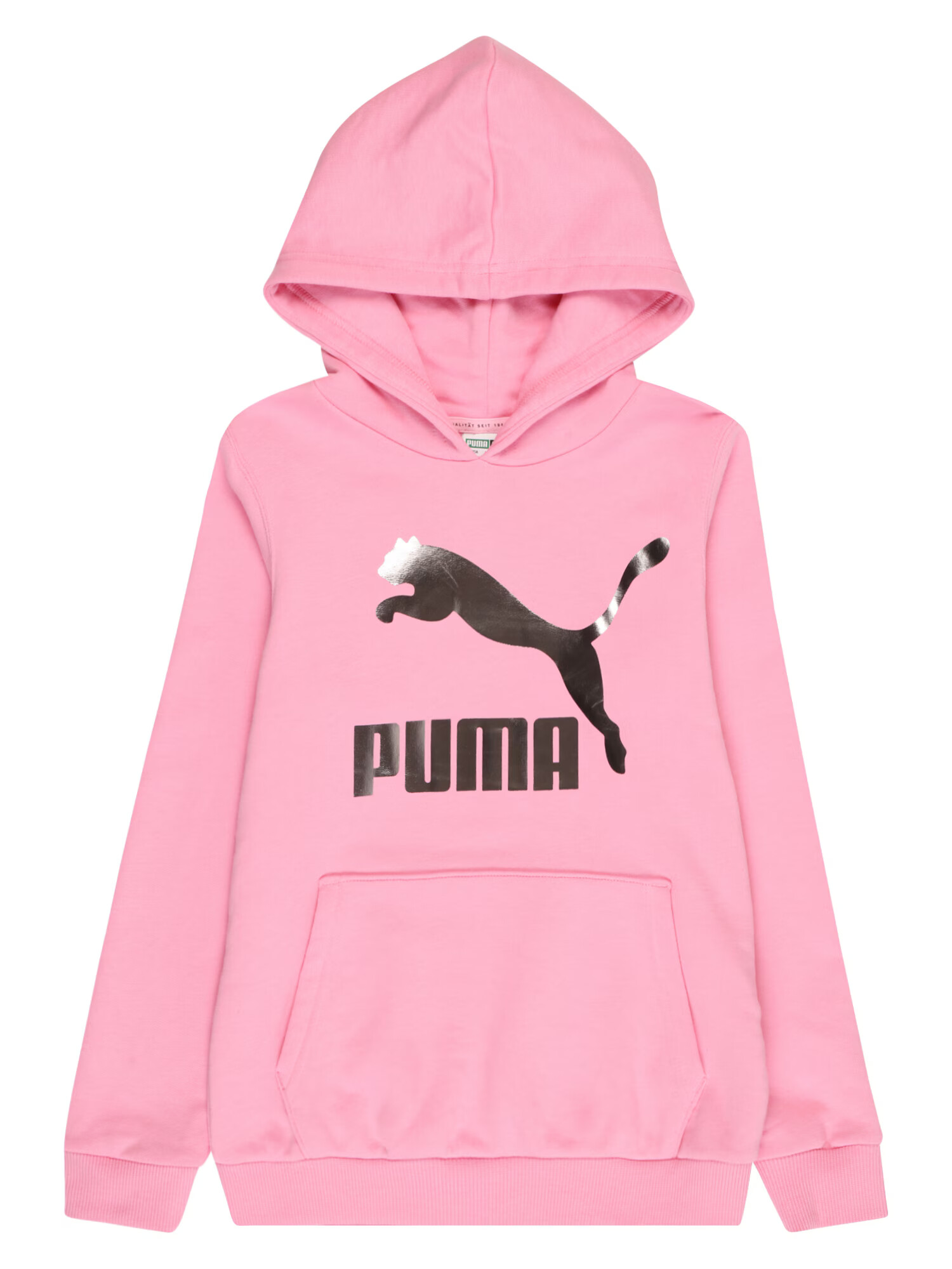 PUMA Bluză de molton roz / argintiu - Pled.ro