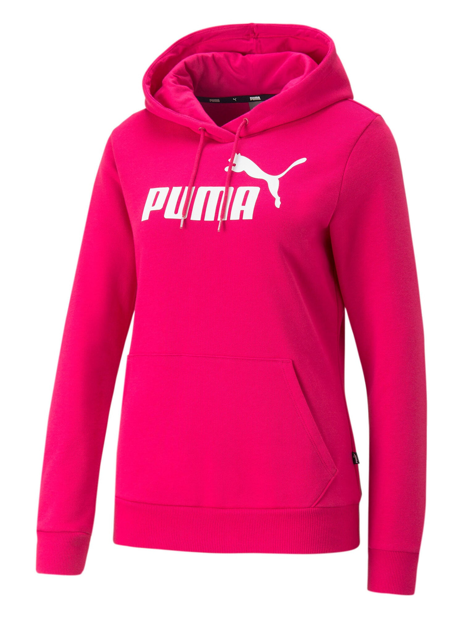 PUMA Hanorac sport roz închis / alb - Pled.ro