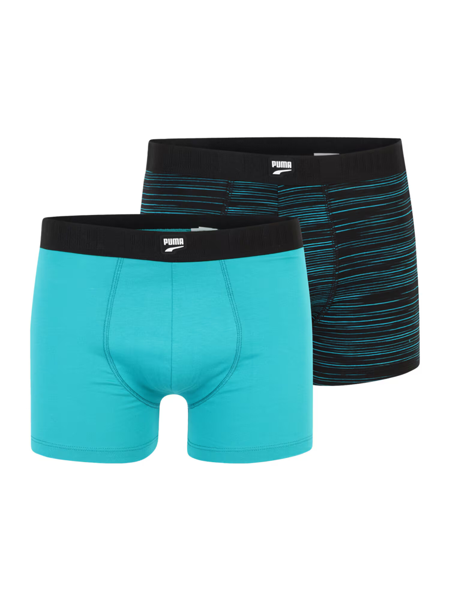 PUMA Boxeri albastru aqua / negru - Pled.ro