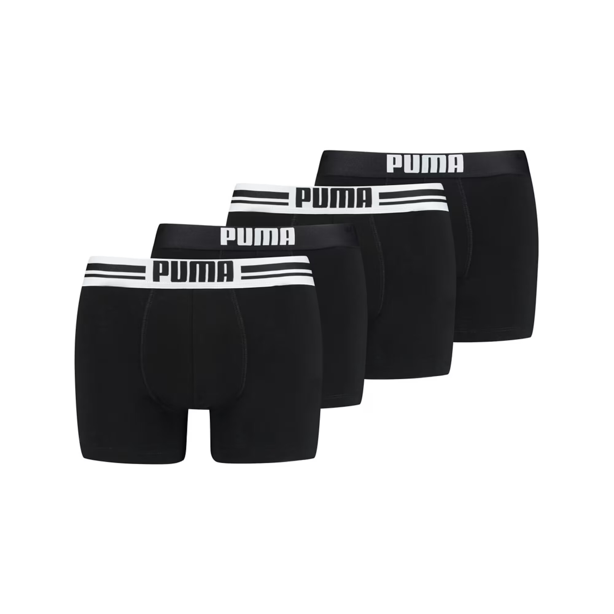 PUMA Boxeri negru / alb - Pled.ro