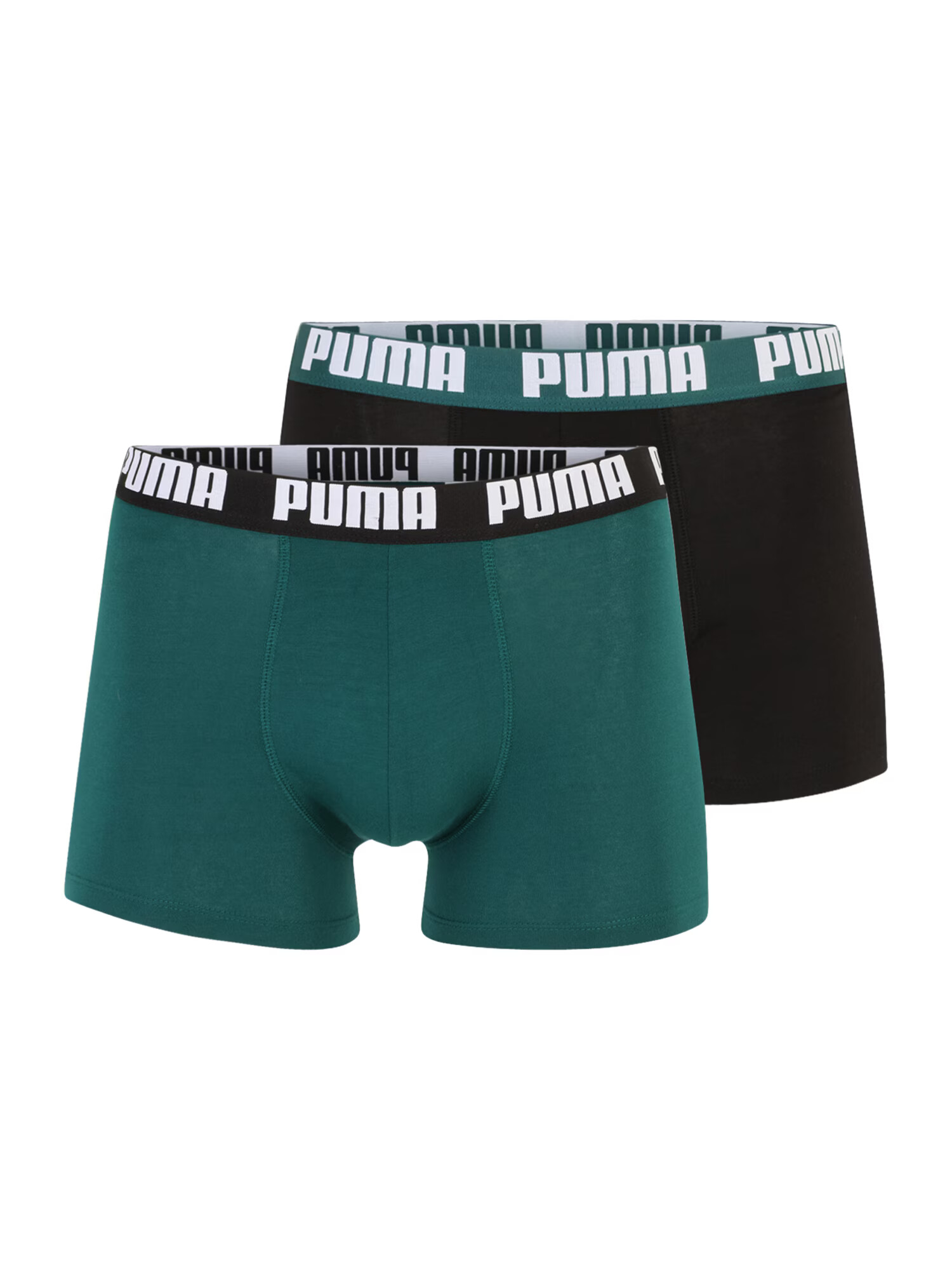 PUMA Boxeri verde / negru / alb - Pled.ro