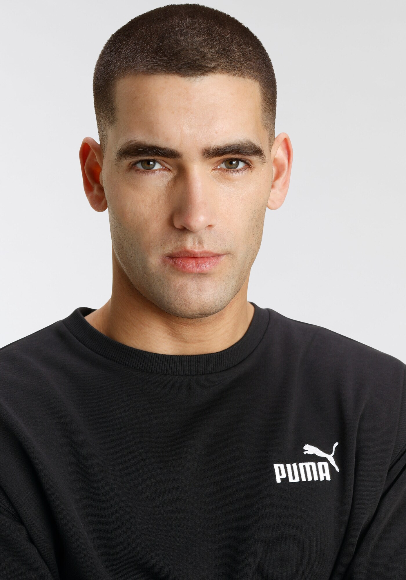 PUMA Costum de trening negru / alb - Pled.ro