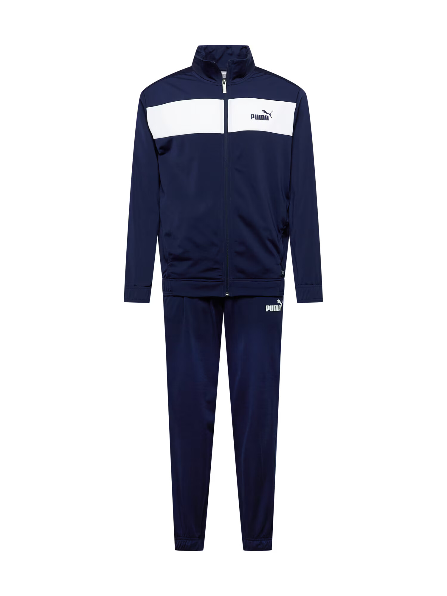 PUMA Costum de trening 'Poly' bleumarin / alb - Pled.ro