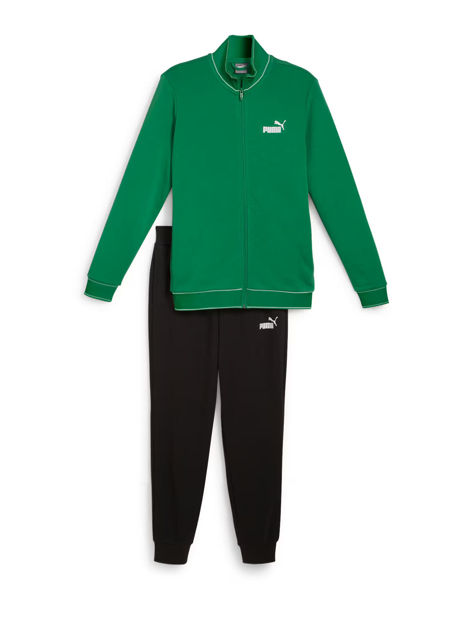 PUMA Costum de trening verde / negru / alb - Pled.ro