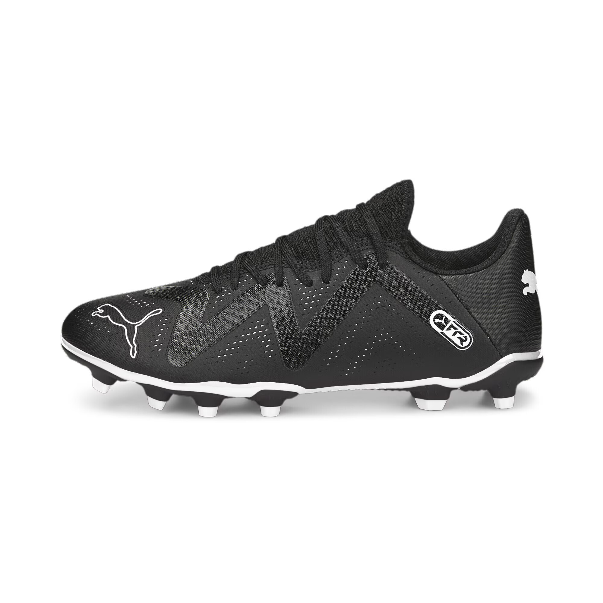 PUMA Ghete de fotbal 'Future Play' negru / alb - Pled.ro