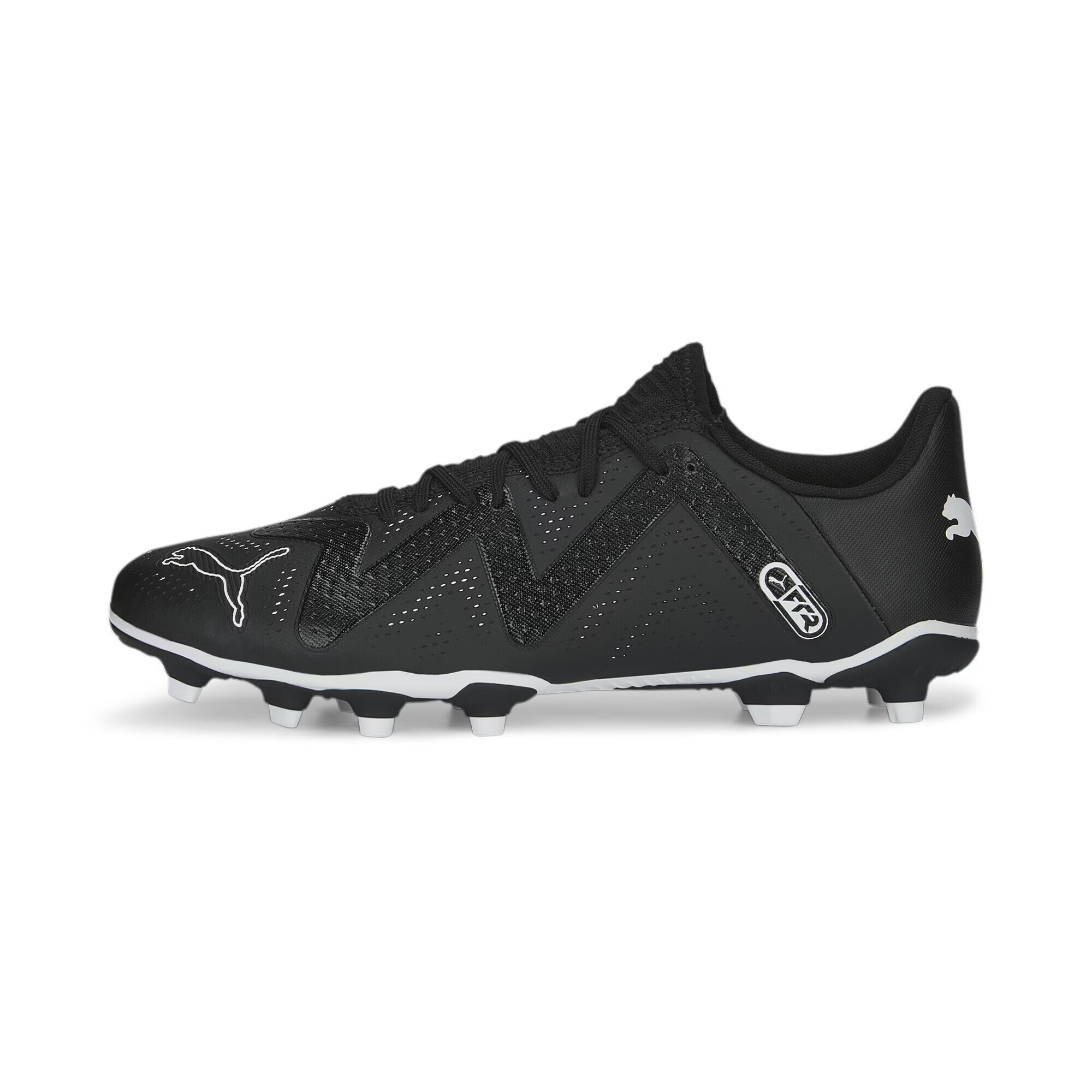 PUMA Ghete de fotbal 'Future Play' negru / alb - Pled.ro