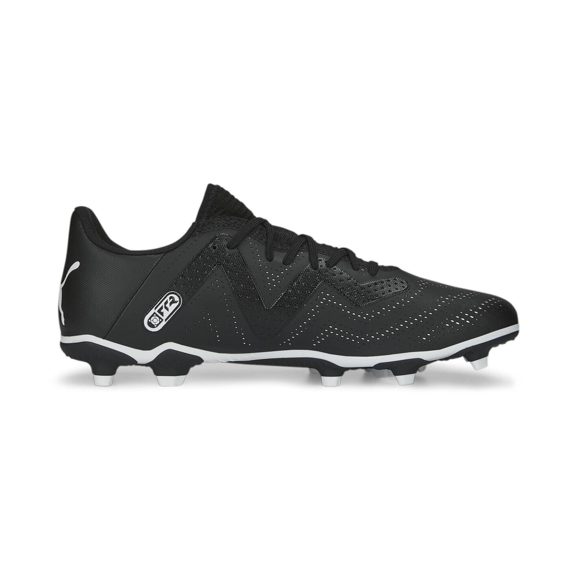 PUMA Ghete de fotbal 'Future Play' negru / alb - Pled.ro