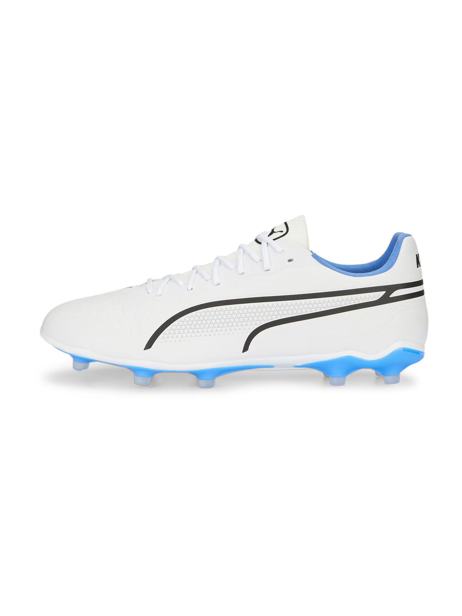 PUMA Ghete de fotbal 'KING PRO' albastru / negru / alb - Pled.ro