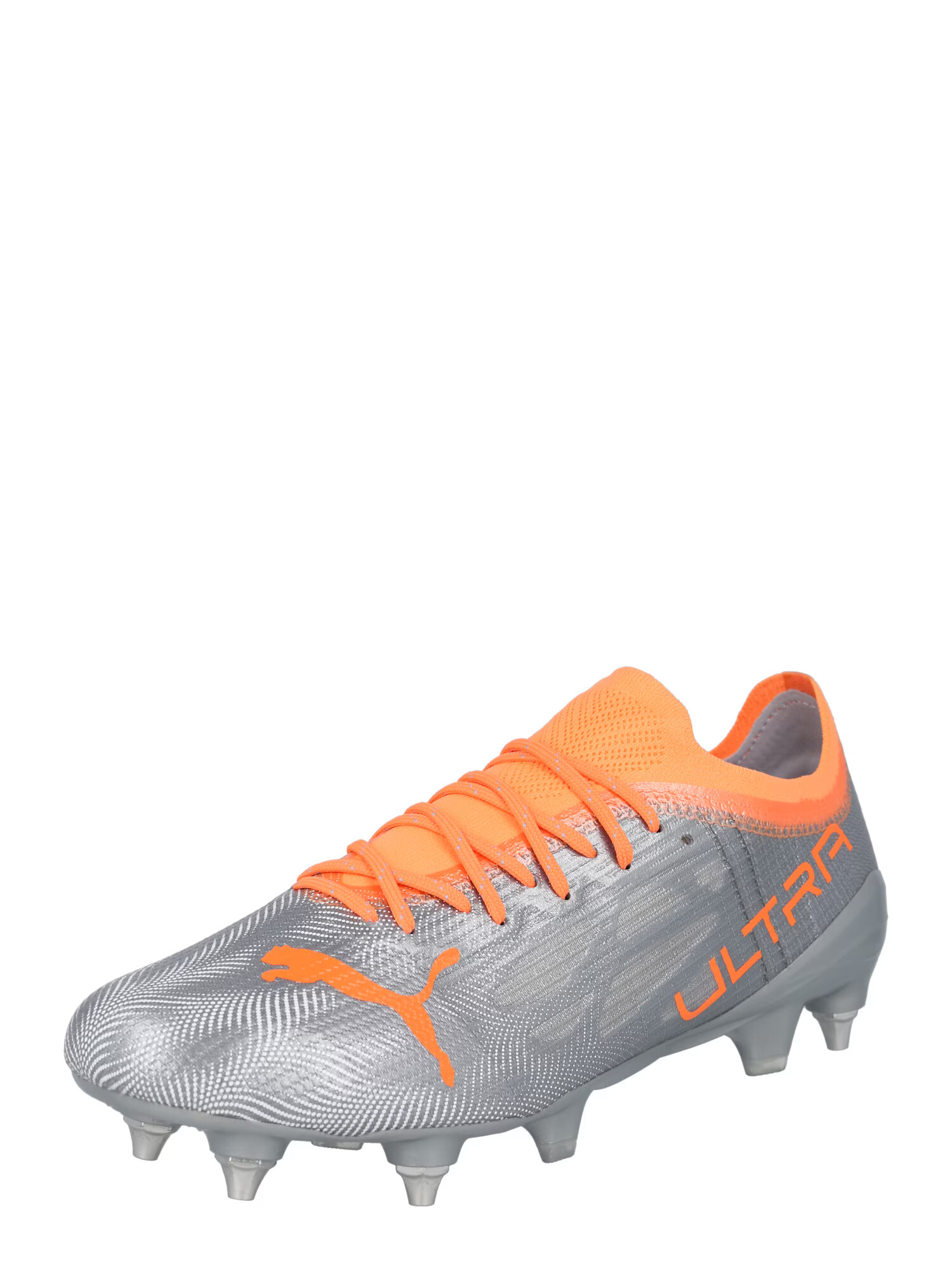 PUMA Ghete de fotbal 'ULTRA 1.4' portocaliu neon / argintiu - Pled.ro