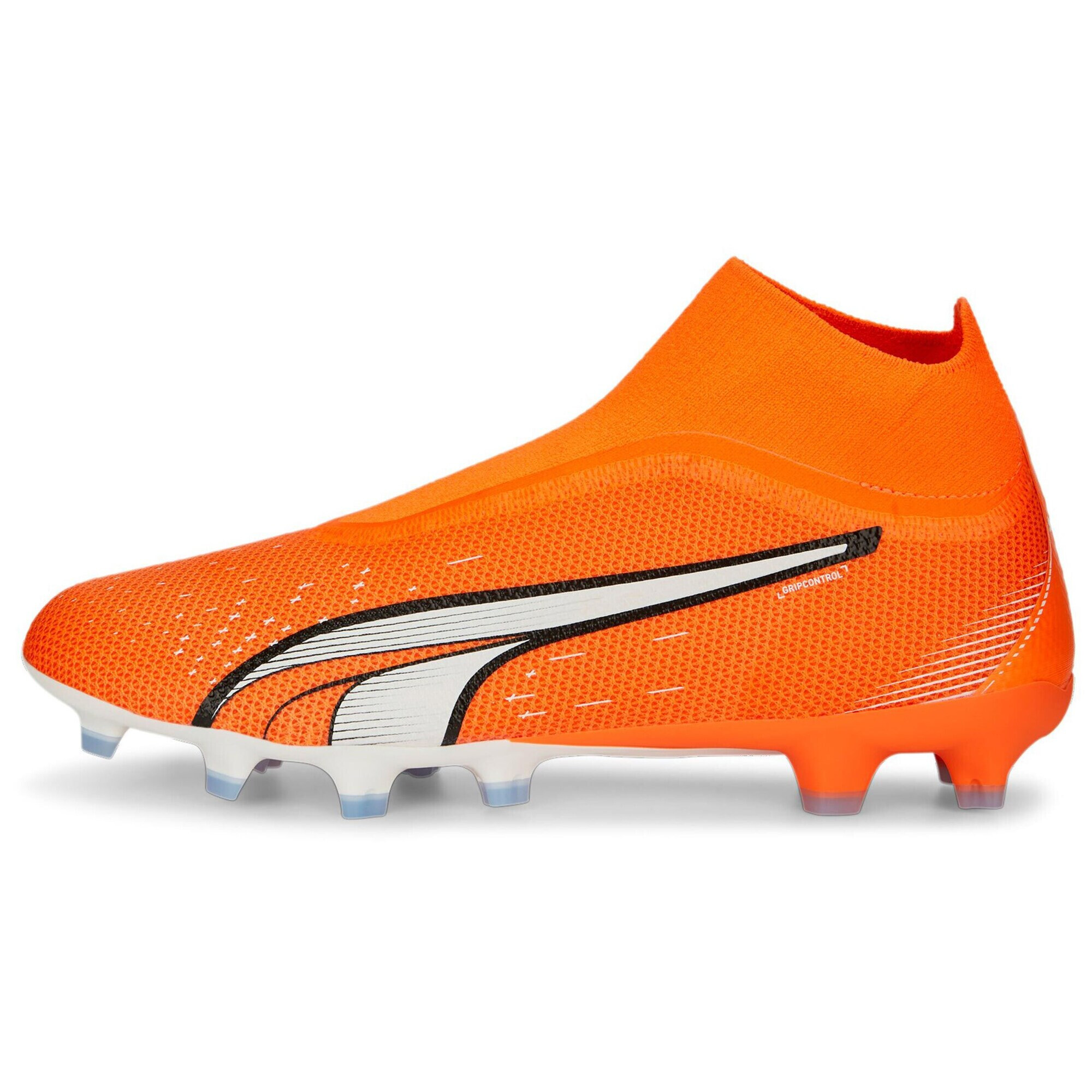 PUMA Ghete de fotbal 'Ultra Match' portocaliu neon / negru / alb - Pled.ro