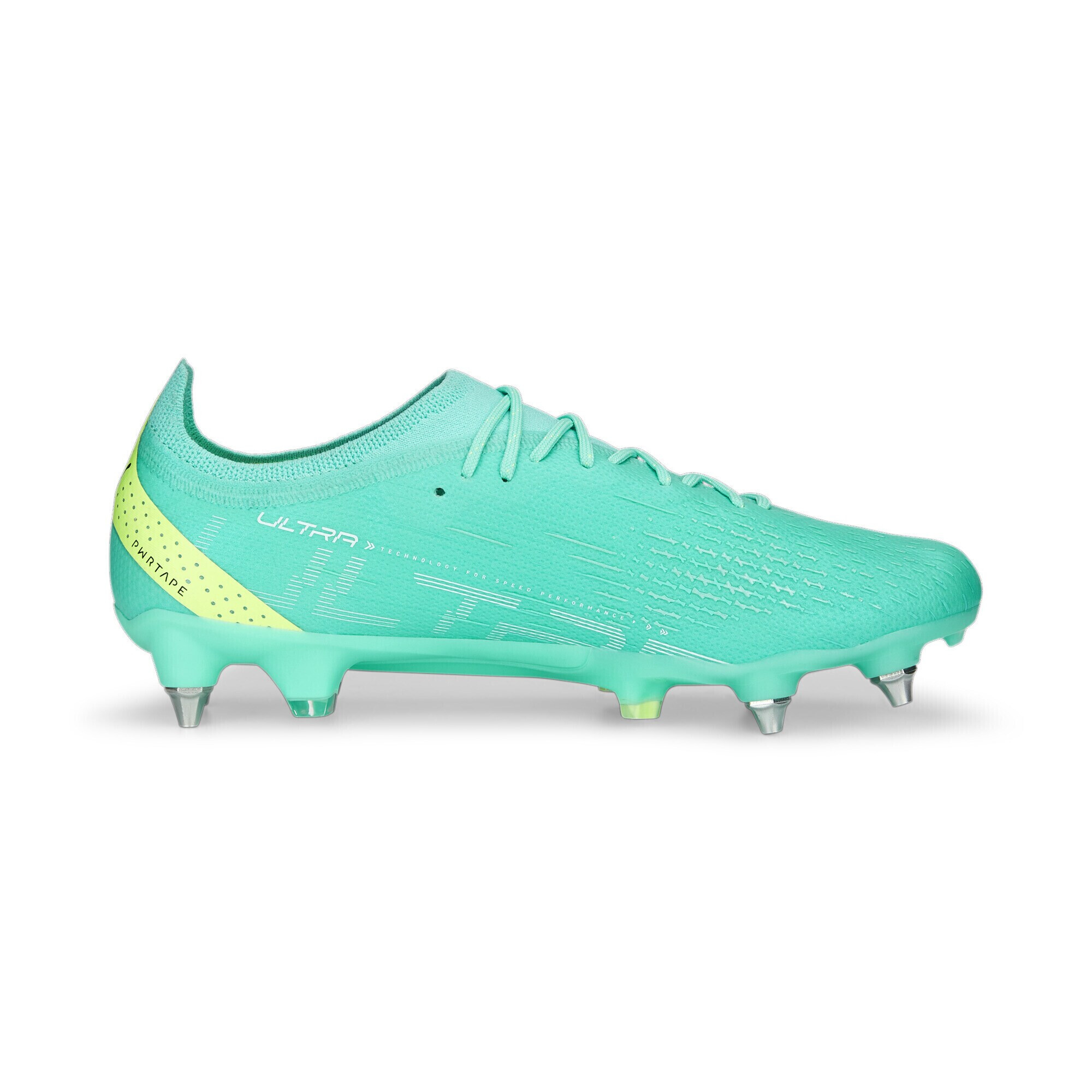 PUMA Ghete de fotbal 'ULTRA ULTIMATE' gri / verde stuf / verde jad / negru - Pled.ro