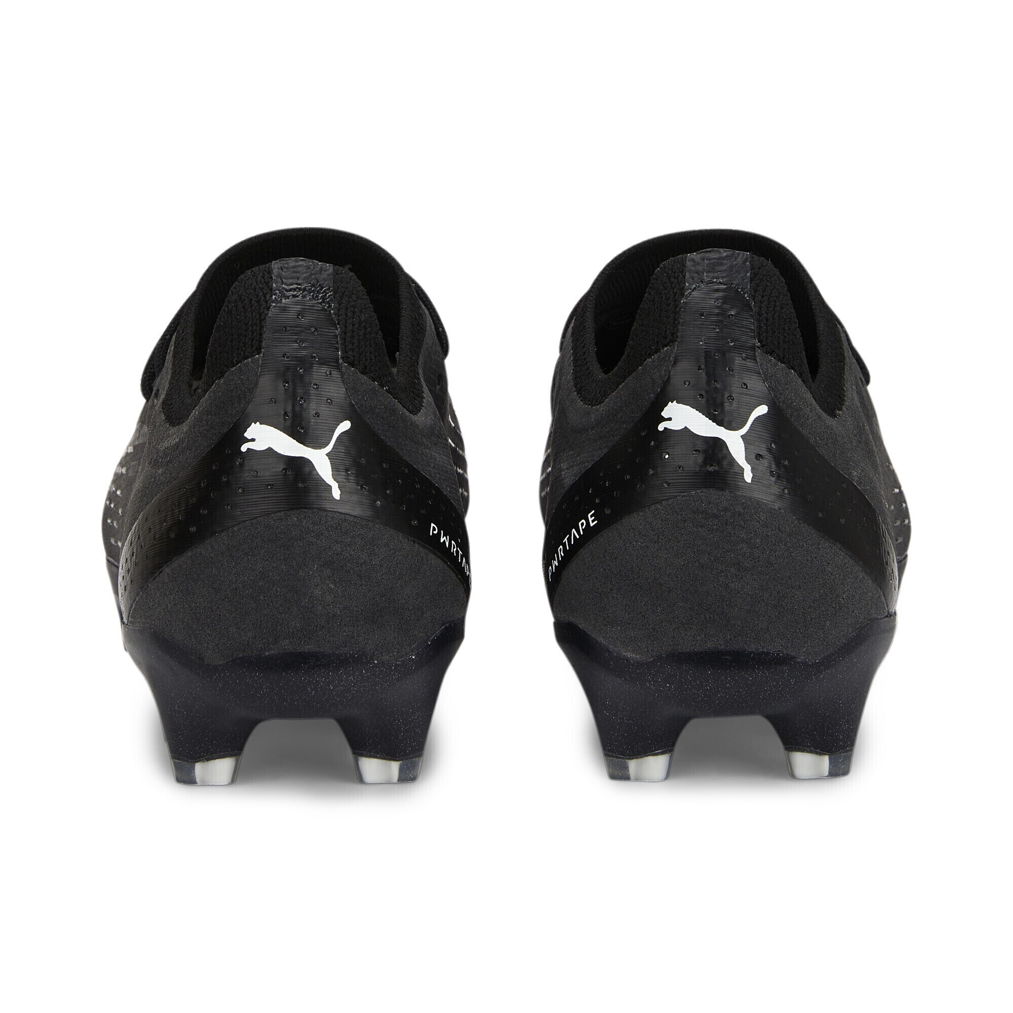 PUMA Ghete de fotbal 'Ultra Ultimate' negru / alb - Pled.ro