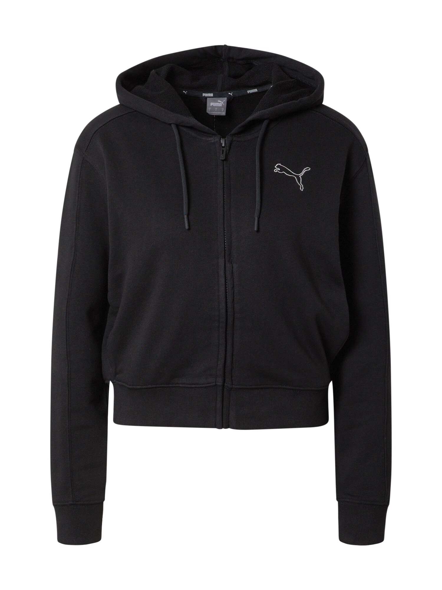 PUMA Hanorac negru / alb - Pled.ro