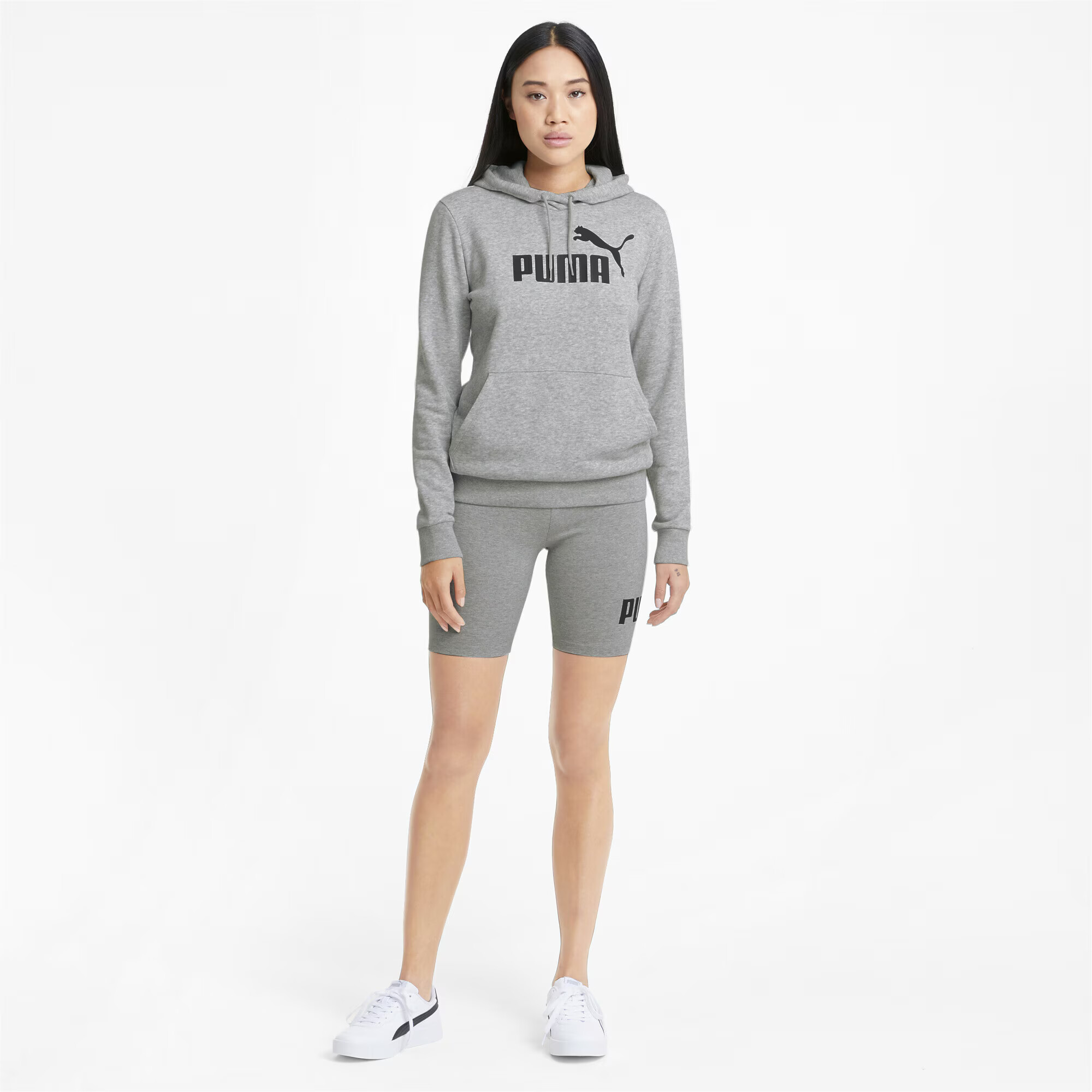 PUMA Hanorac sport gri deschis / gri amestecat / negru - Pled.ro