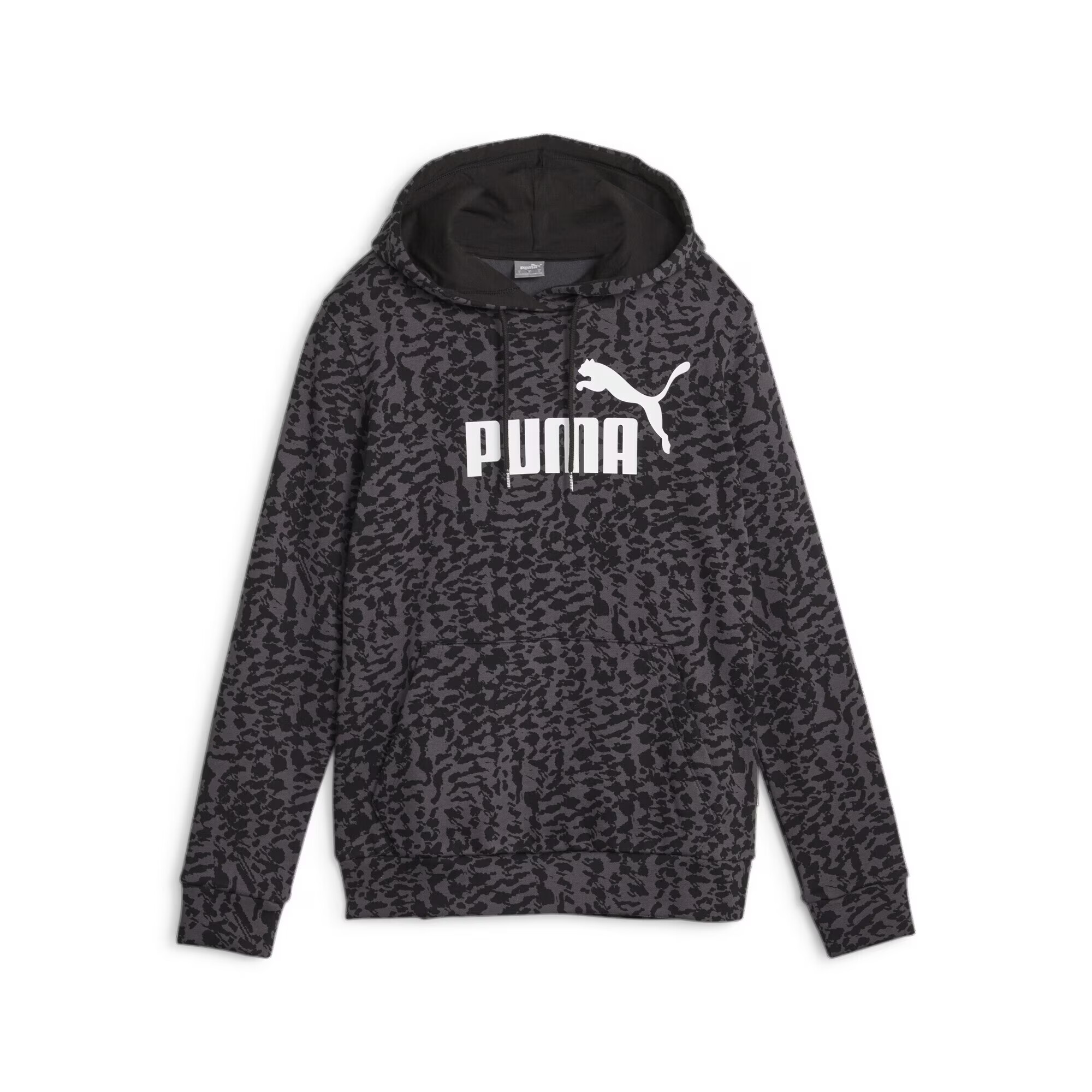 PUMA Hanorac sport gri / negru / alb - Pled.ro