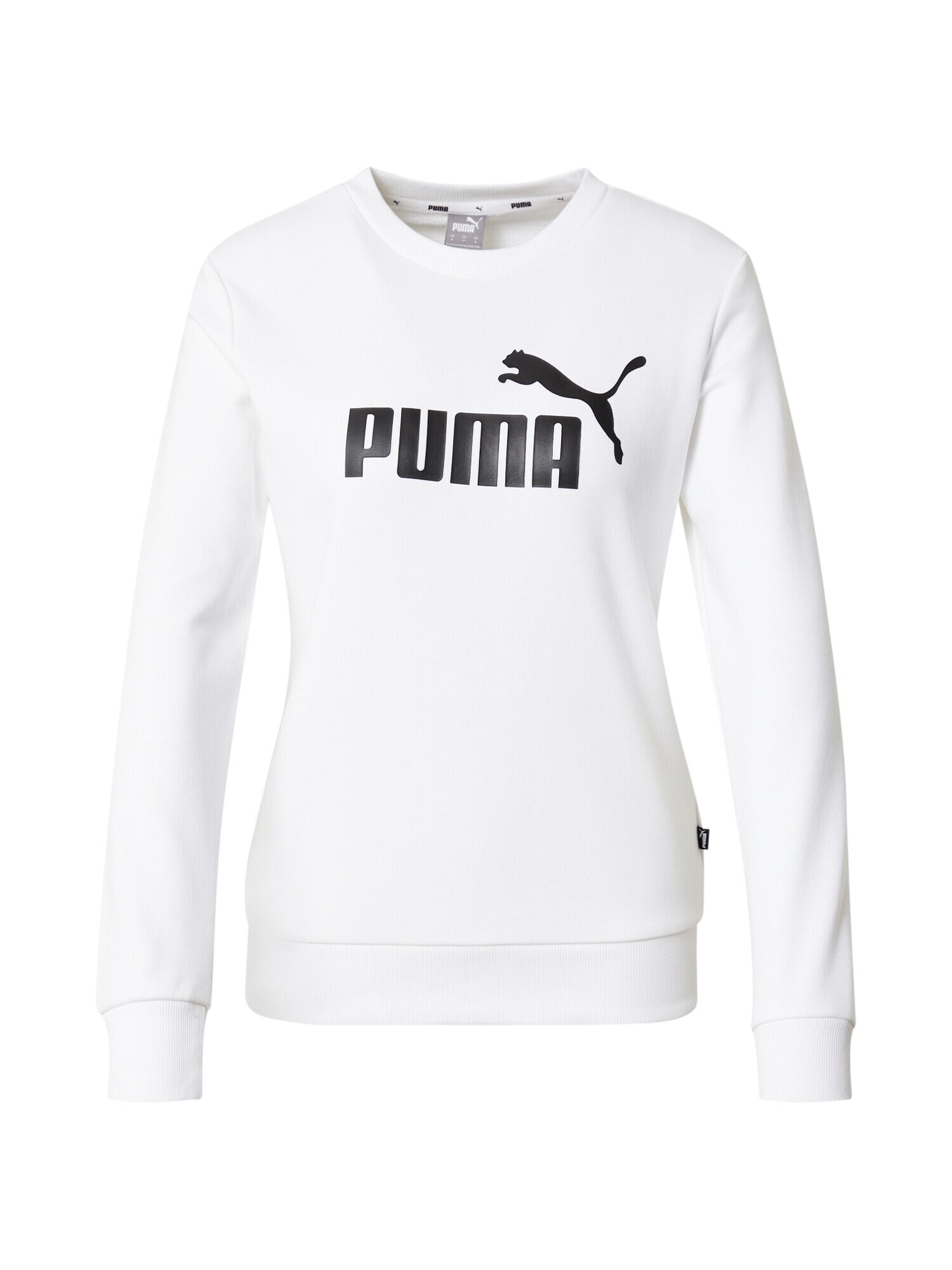 PUMA Hanorac sport negru / alb - Pled.ro