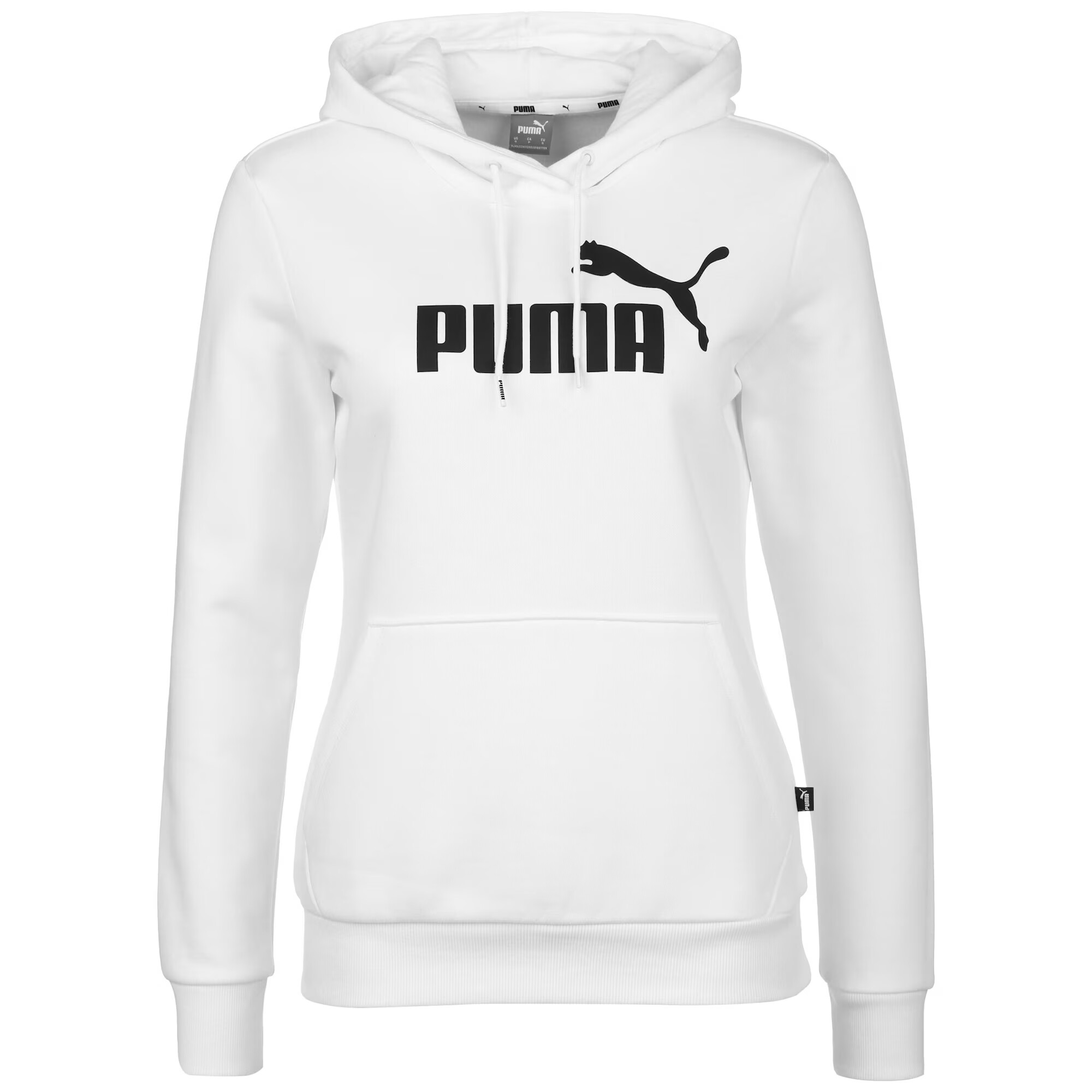 PUMA Hanorac sport negru / alb - Pled.ro