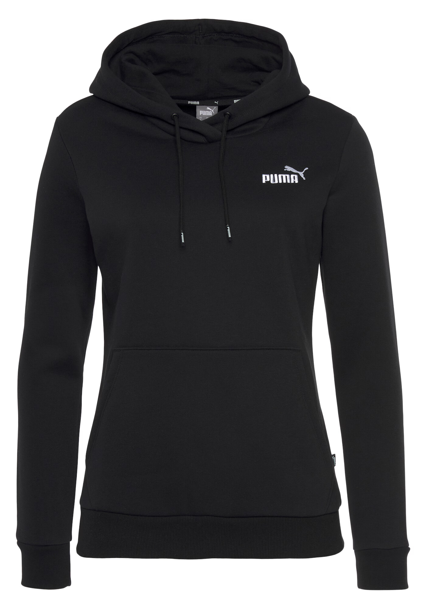 PUMA Hanorac sport negru / alb - Pled.ro