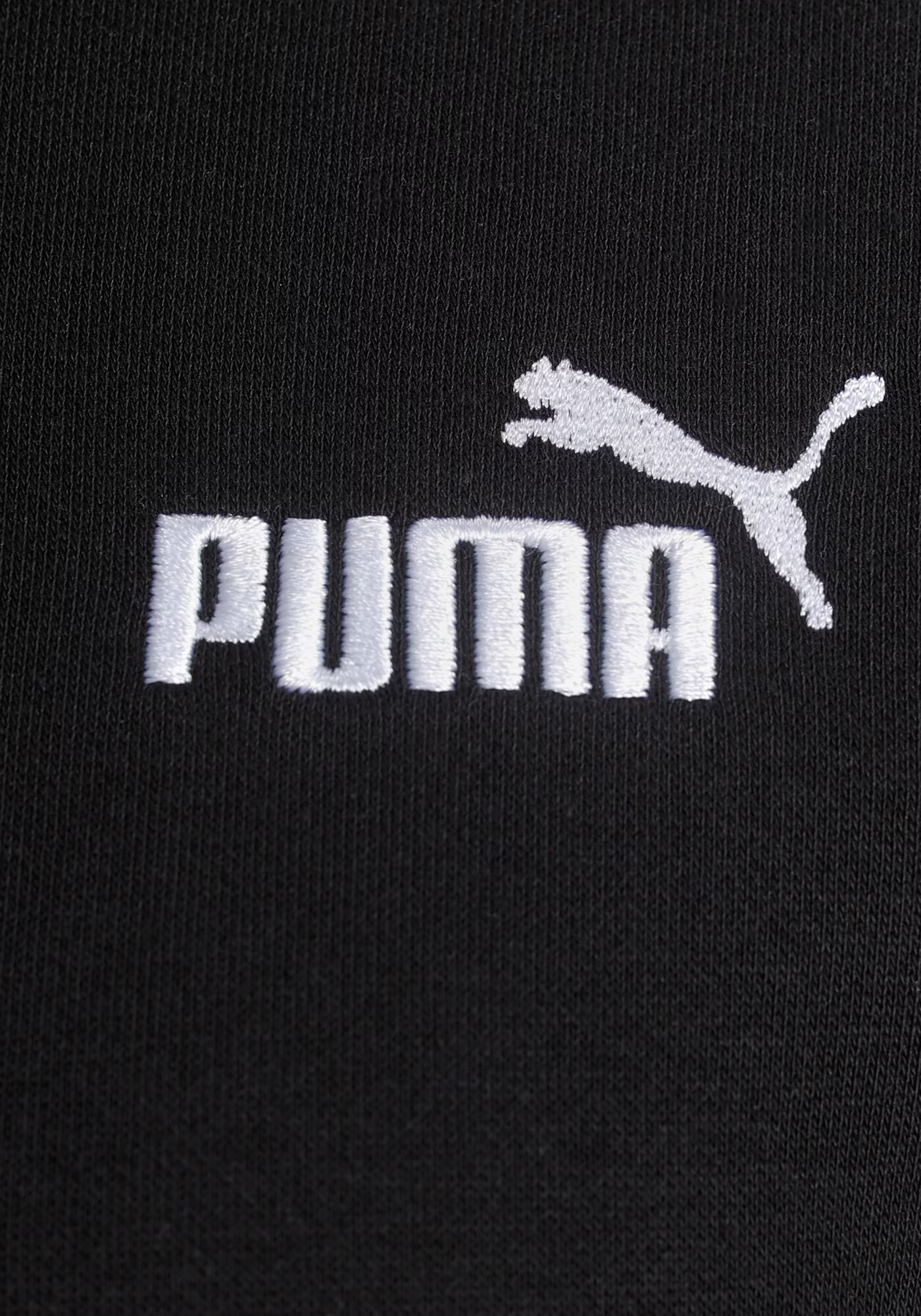 PUMA Hanorac sport negru / alb - Pled.ro