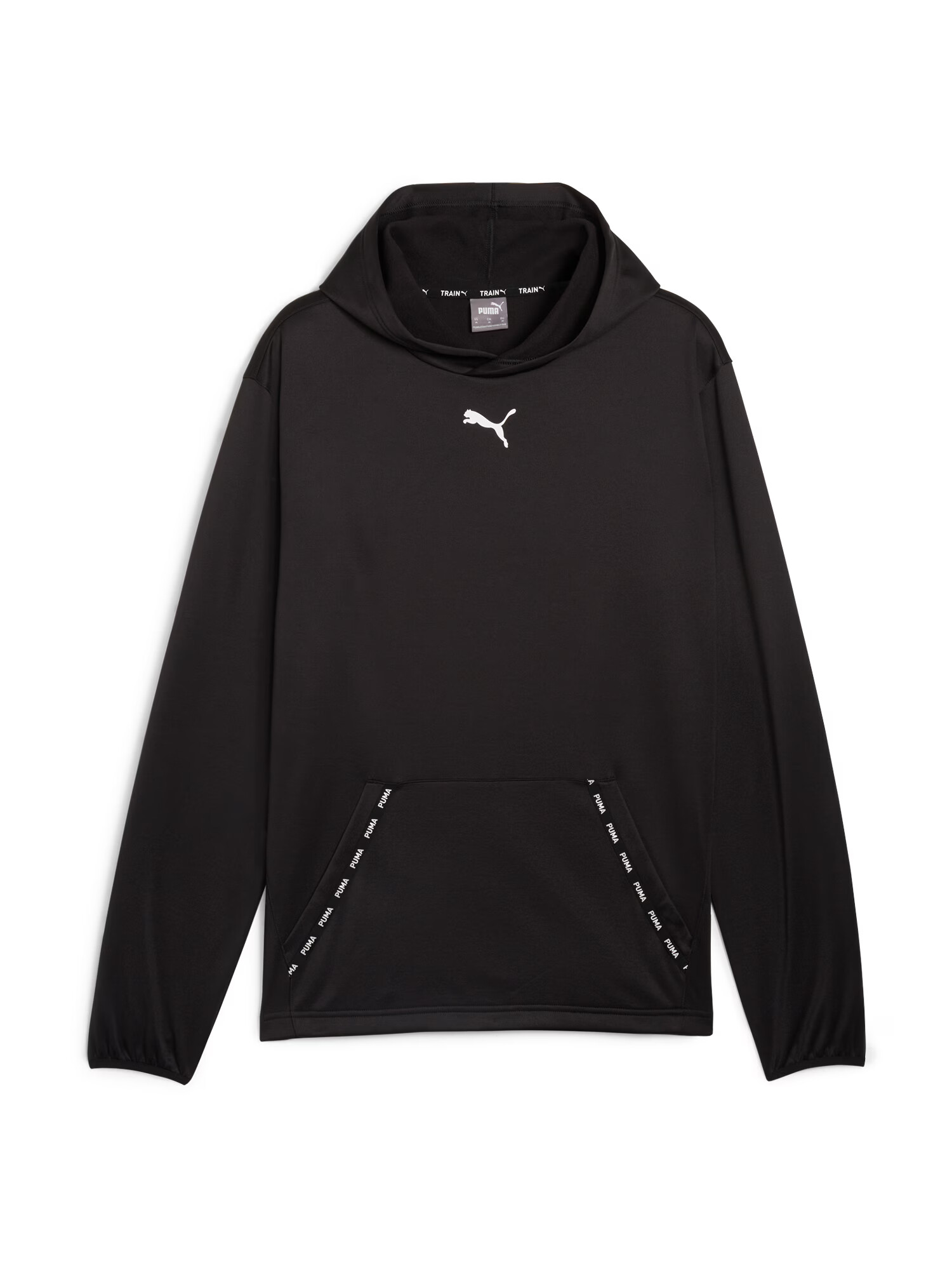 PUMA Hanorac sport negru / alb - Pled.ro