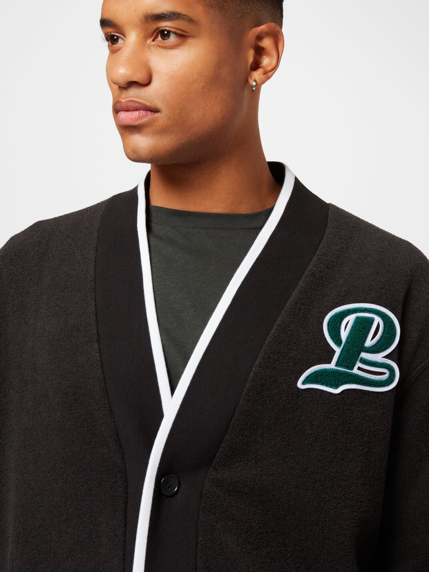 PUMA Jachetă fleece 'Team Fancy' verde pin / negru / alb - Pled.ro