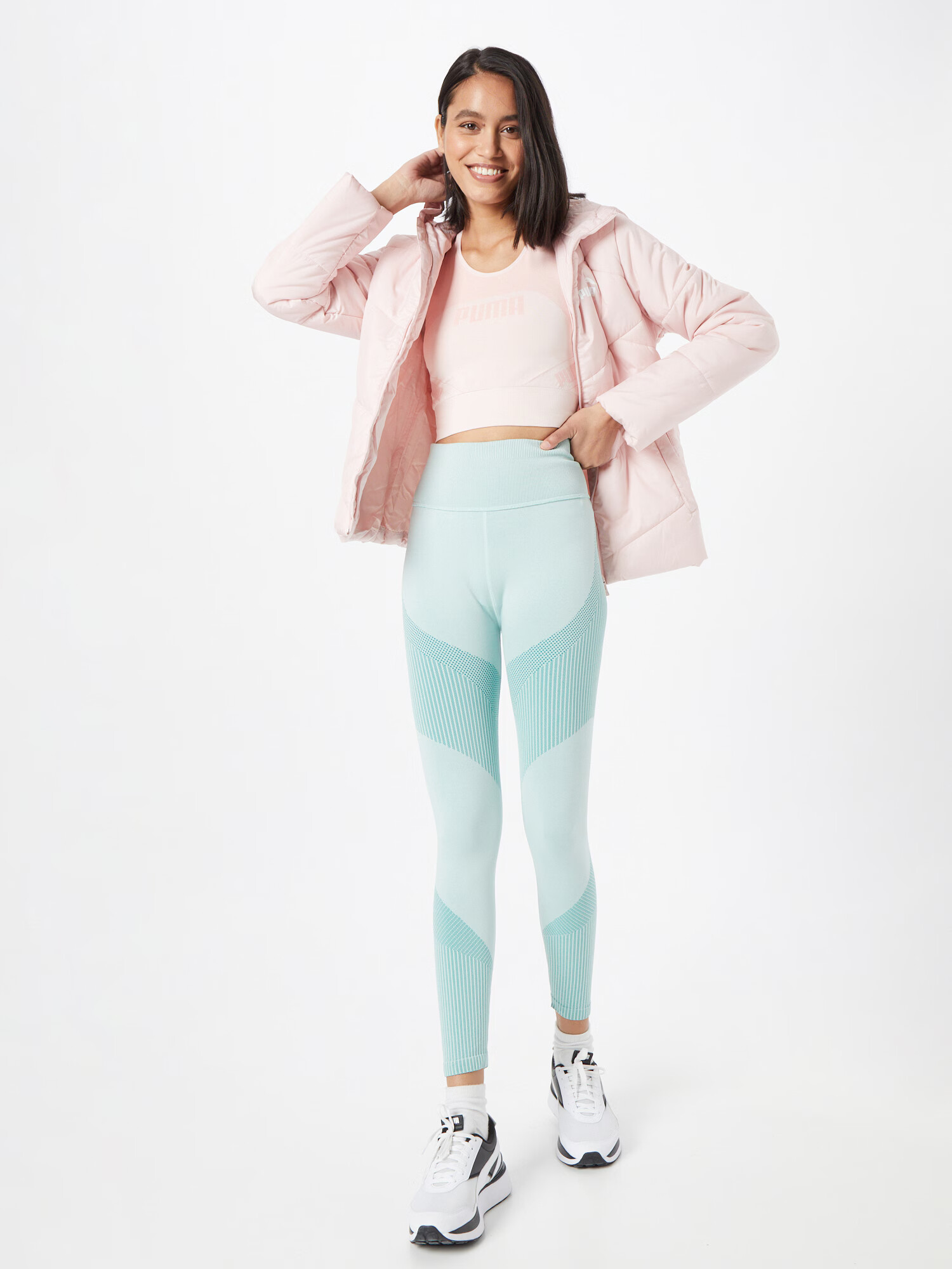 PUMA Leggings turcoaz / albastru pastel - Pled.ro