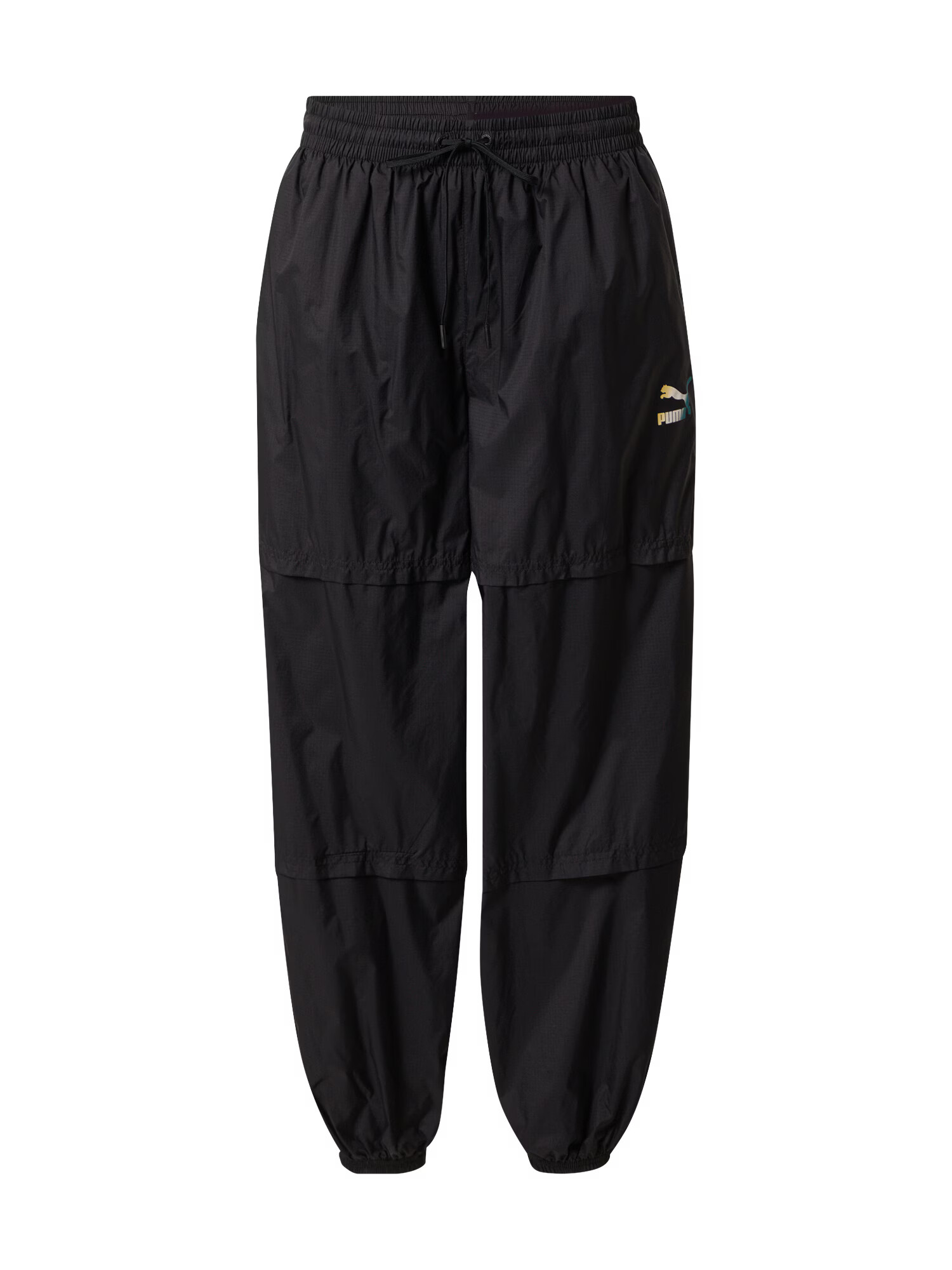 PUMA Pantaloni 'Crystal Galaxy' turcoaz / negru / alb - Pled.ro