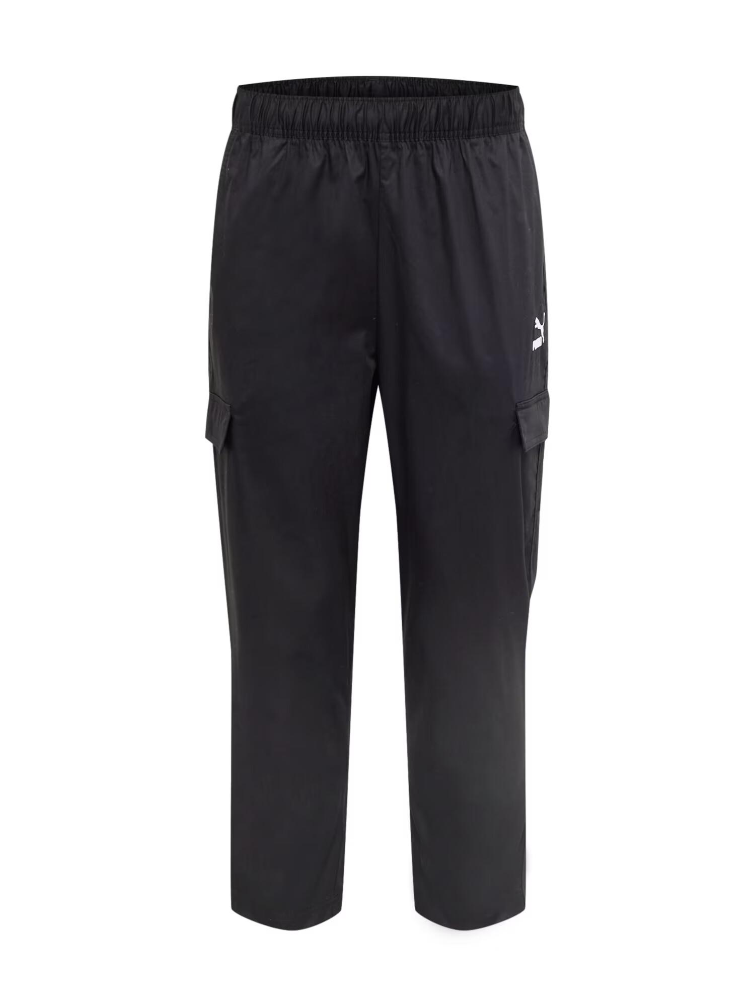 PUMA Pantaloni sport negru / alb - Pled.ro