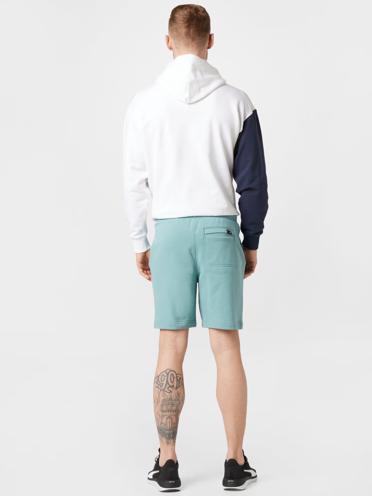 PUMA Pantaloni 'Downtown' azur - Pled.ro