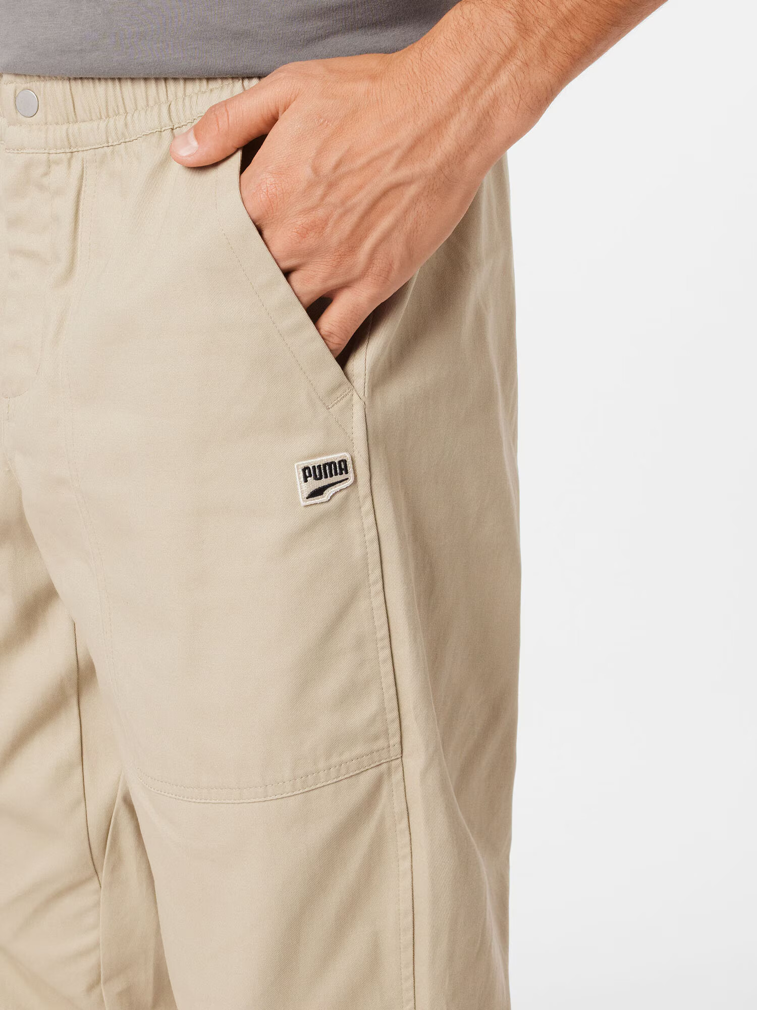 PUMA Pantaloni 'Downtown' bej - Pled.ro