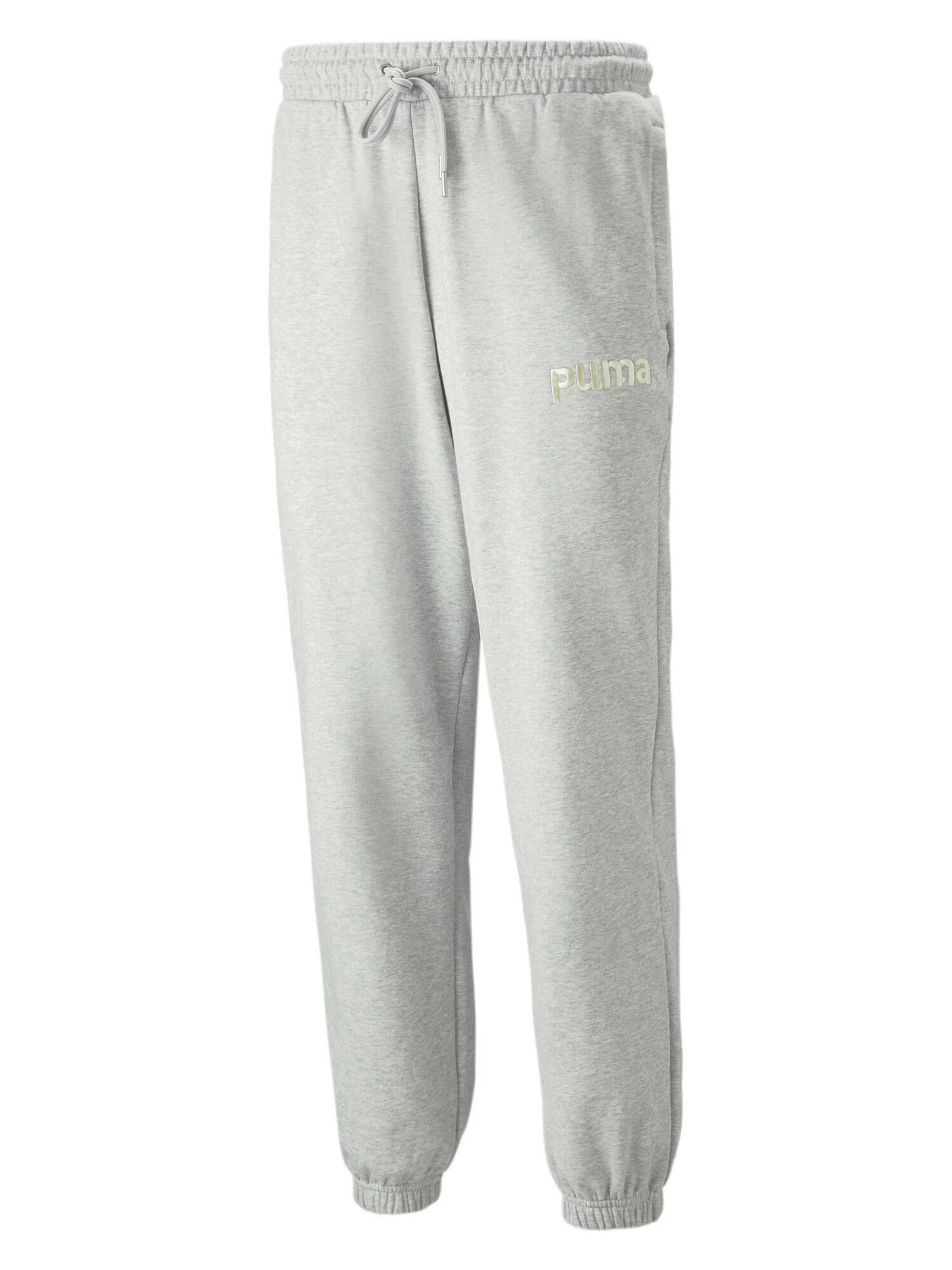 PUMA Pantaloni ecru / gri - Pled.ro