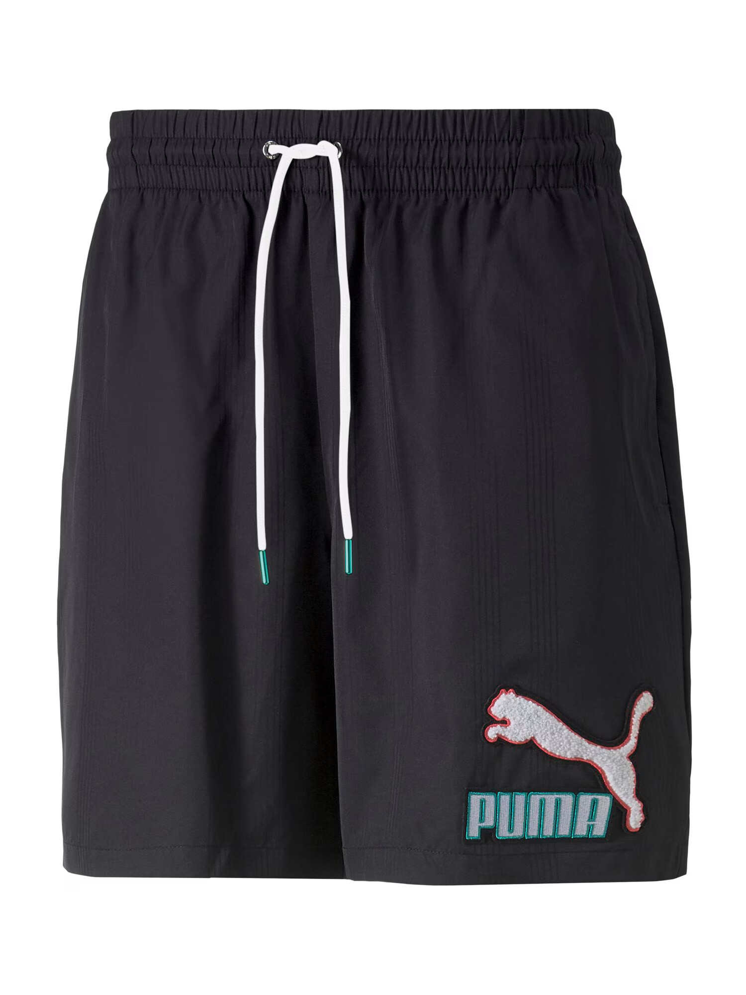 PUMA Pantaloni 'Fandom' turcoaz / roz / negru / alb murdar - Pled.ro