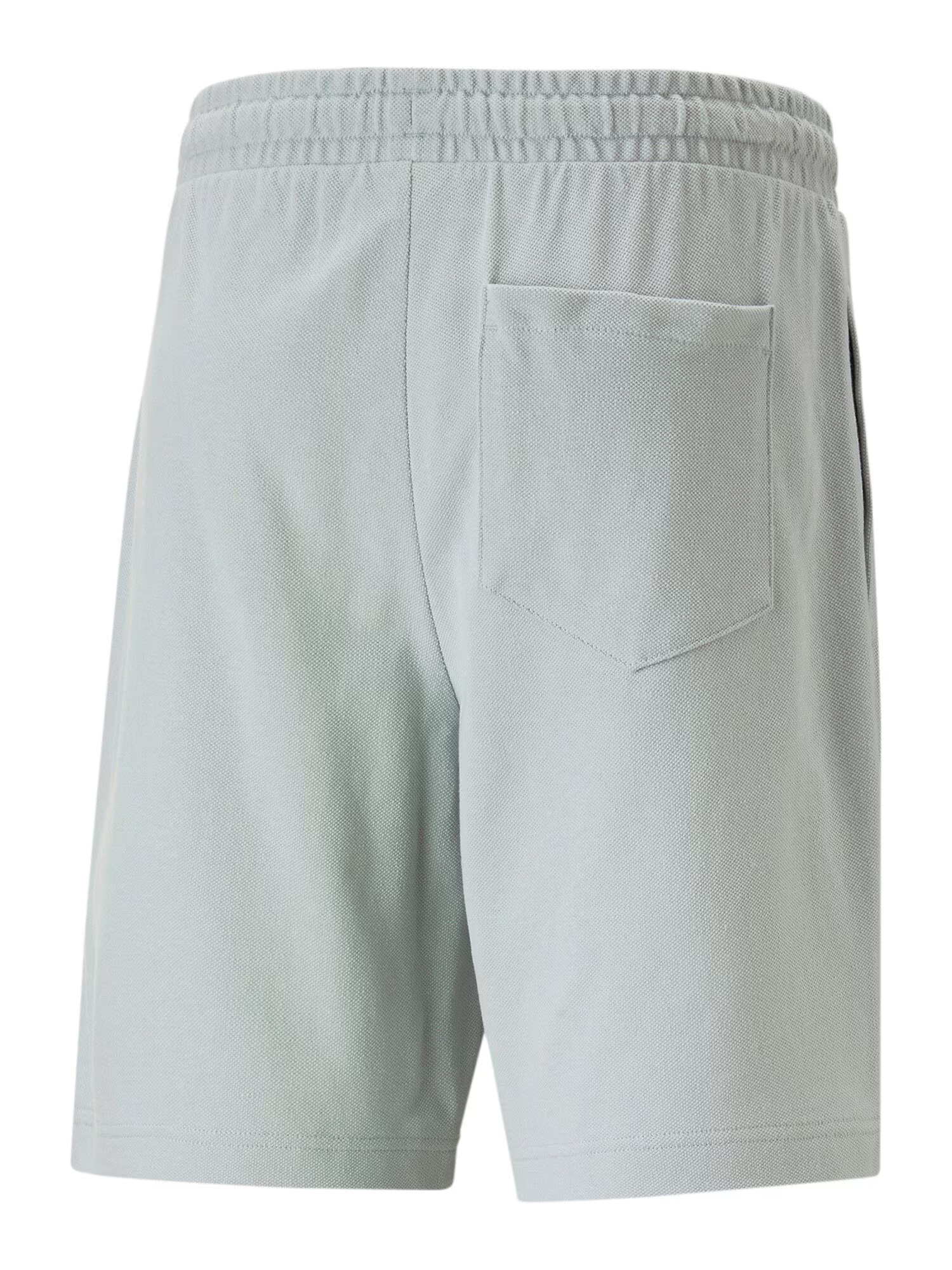 PUMA Pantaloni gri / alb - Pled.ro