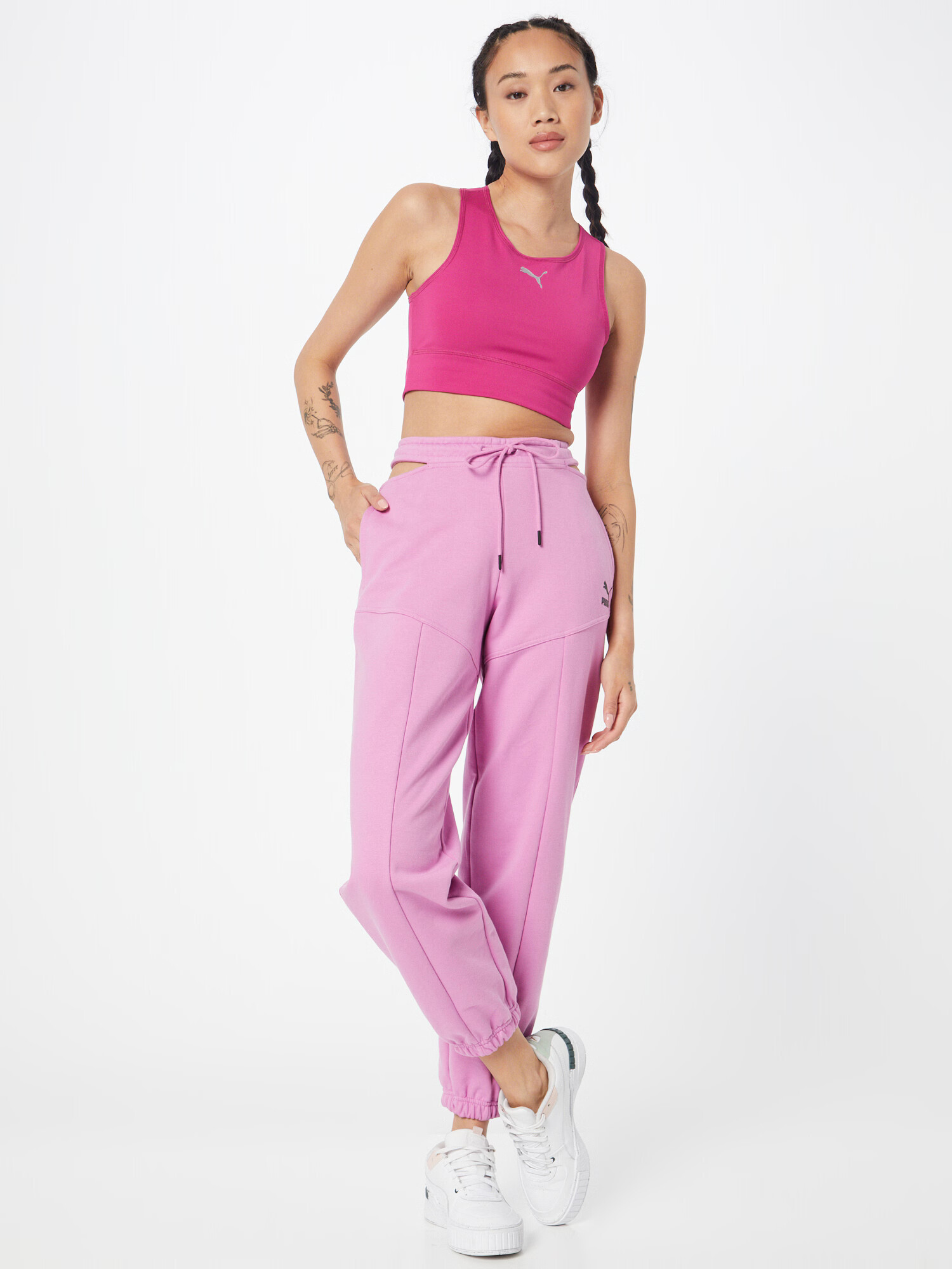 PUMA Pantaloni mauve - Pled.ro