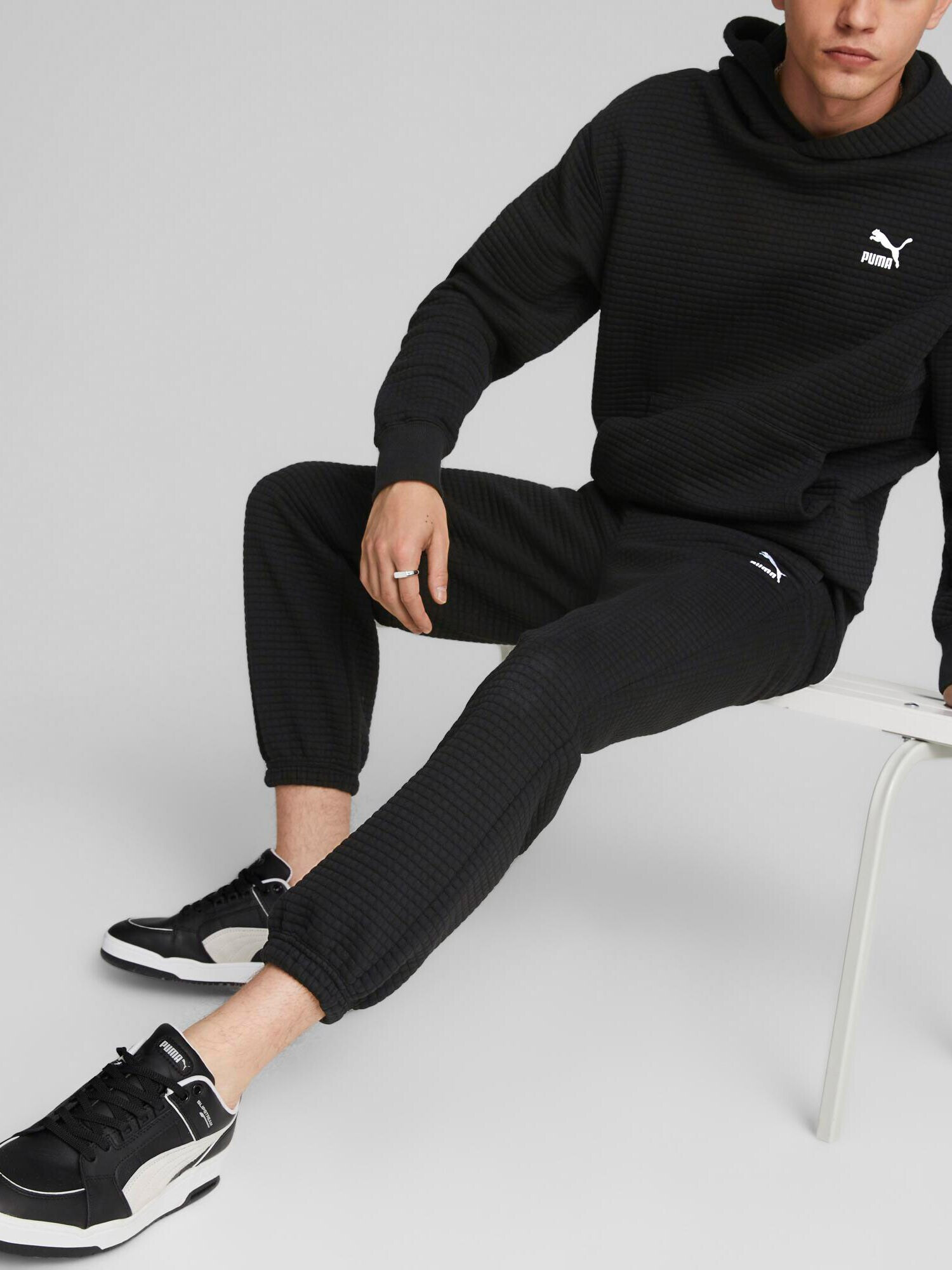 PUMA Pantaloni negru - Pled.ro