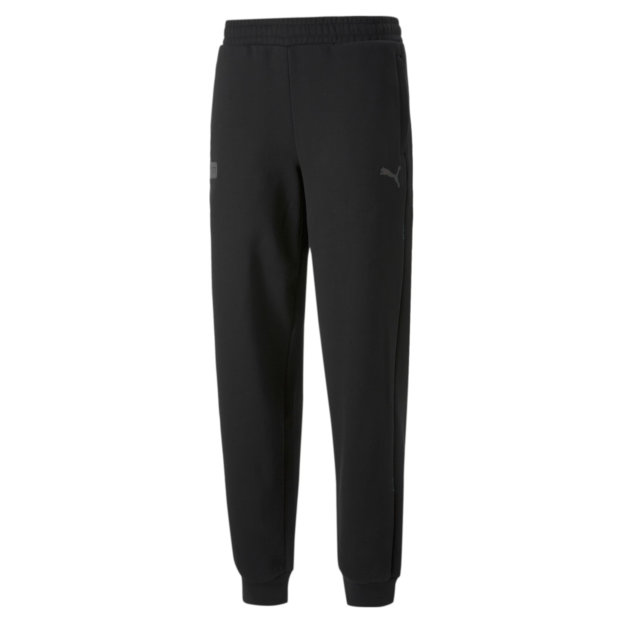 PUMA Pantaloni negru / alb - Pled.ro