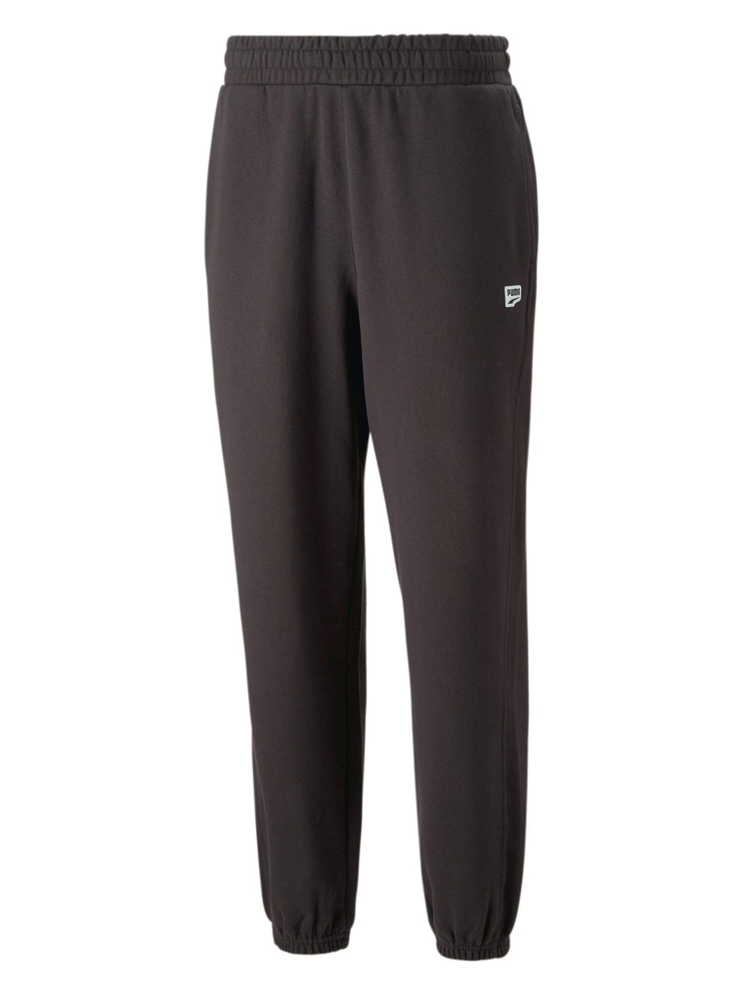 PUMA Pantaloni negru / alb - Pled.ro