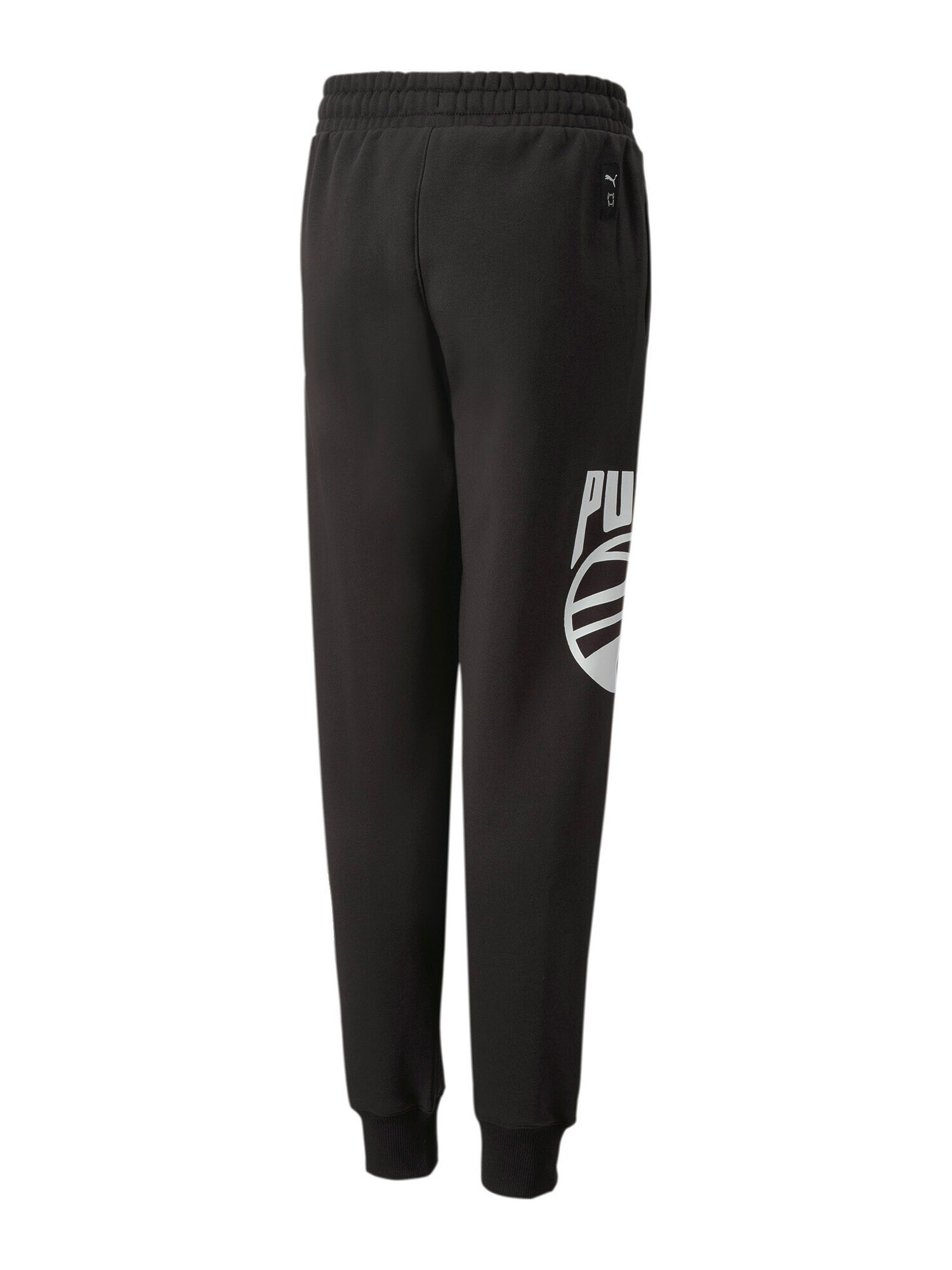 PUMA Pantaloni sport negru / alb - Pled.ro