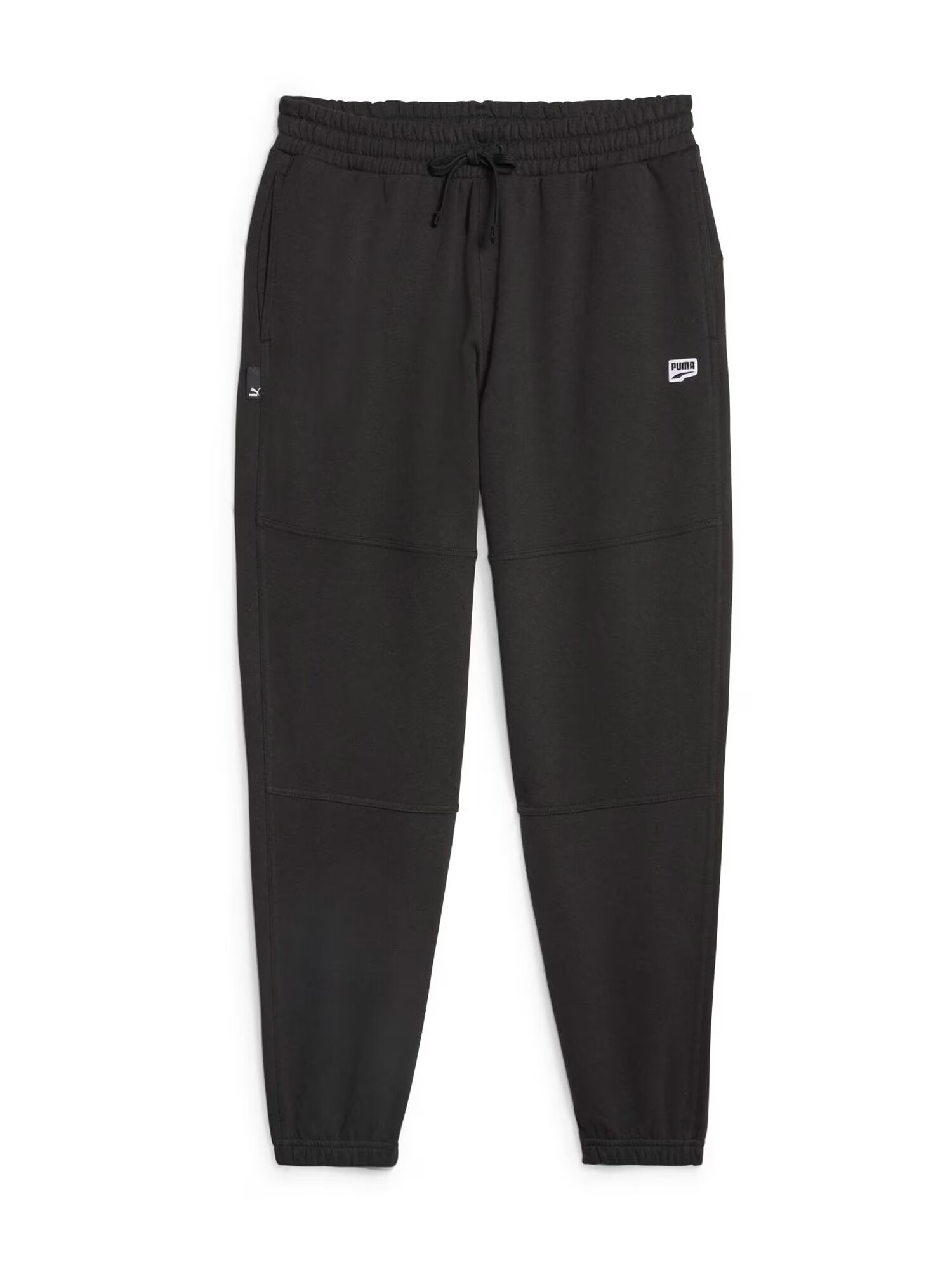 PUMA Pantaloni negru / alb - Pled.ro