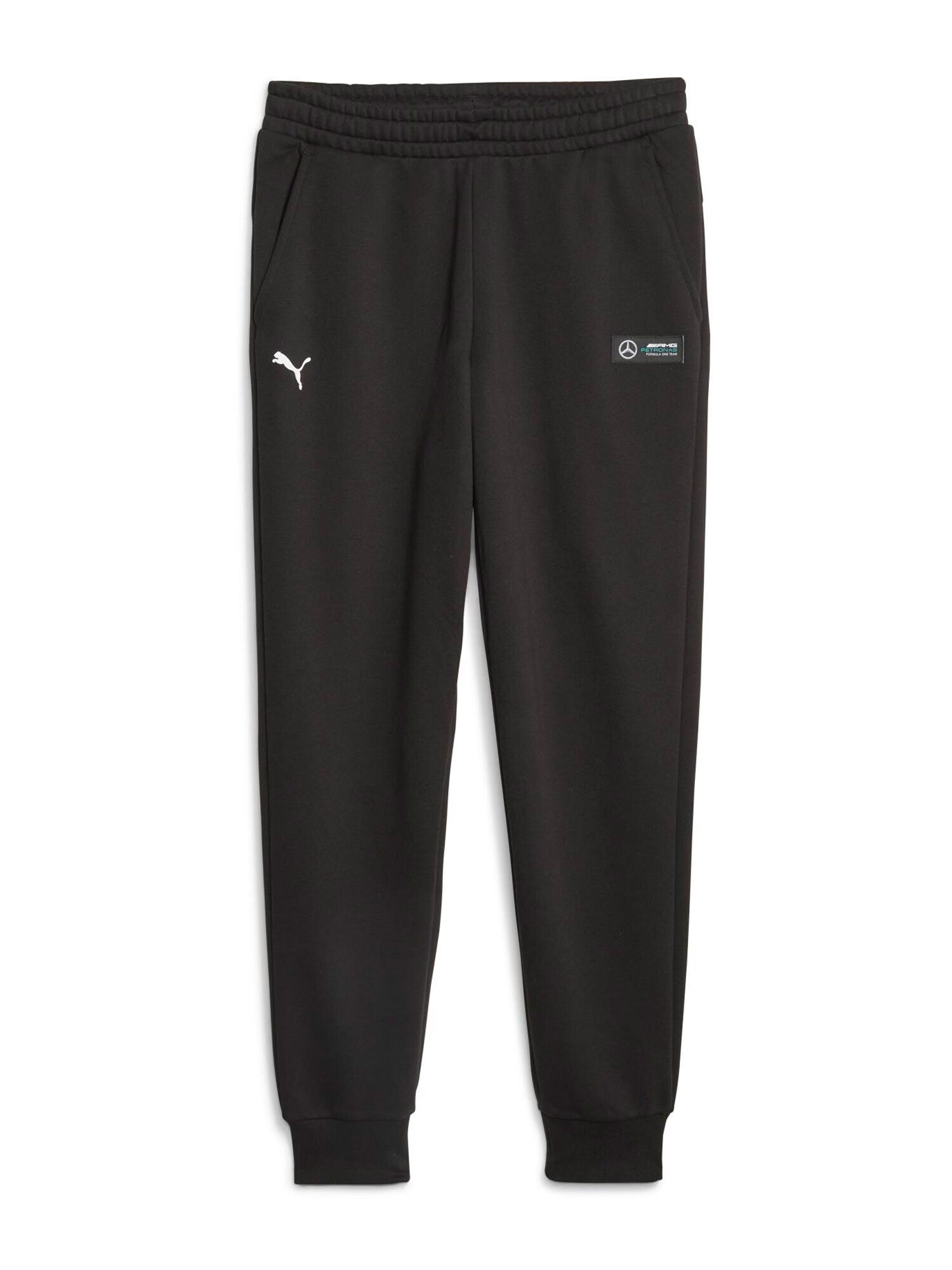 PUMA Pantaloni negru / alb - Pled.ro