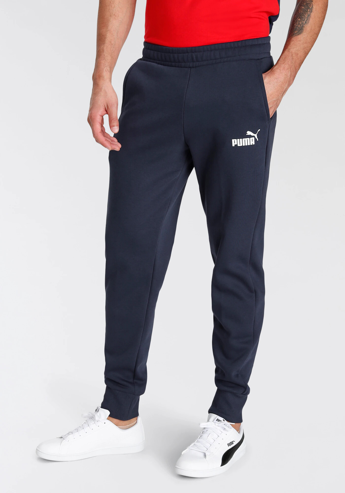 PUMA Pantaloni sport albastru - Pled.ro