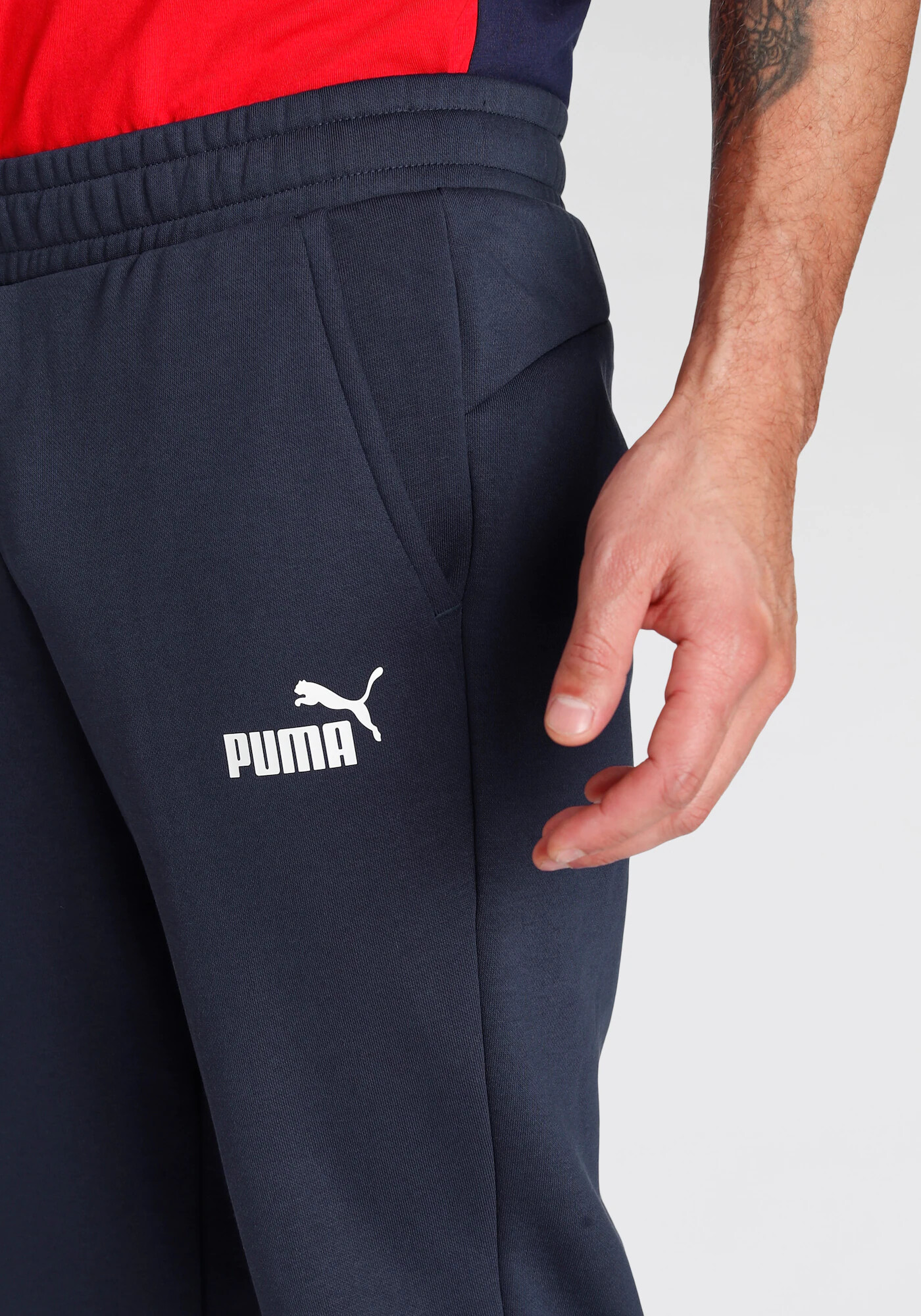 PUMA Pantaloni sport albastru - Pled.ro