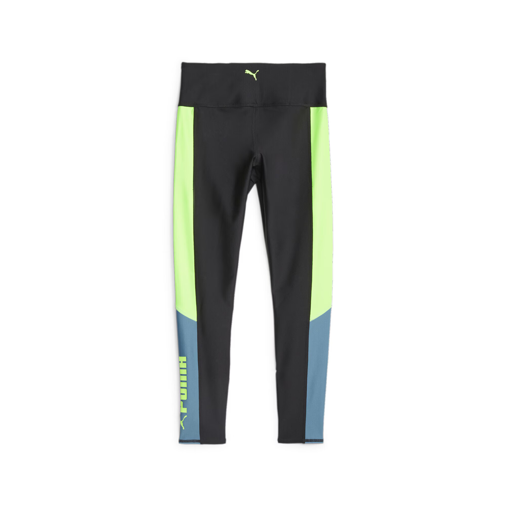 PUMA Pantaloni sport albastru deschis / verde deschis / negru - Pled.ro