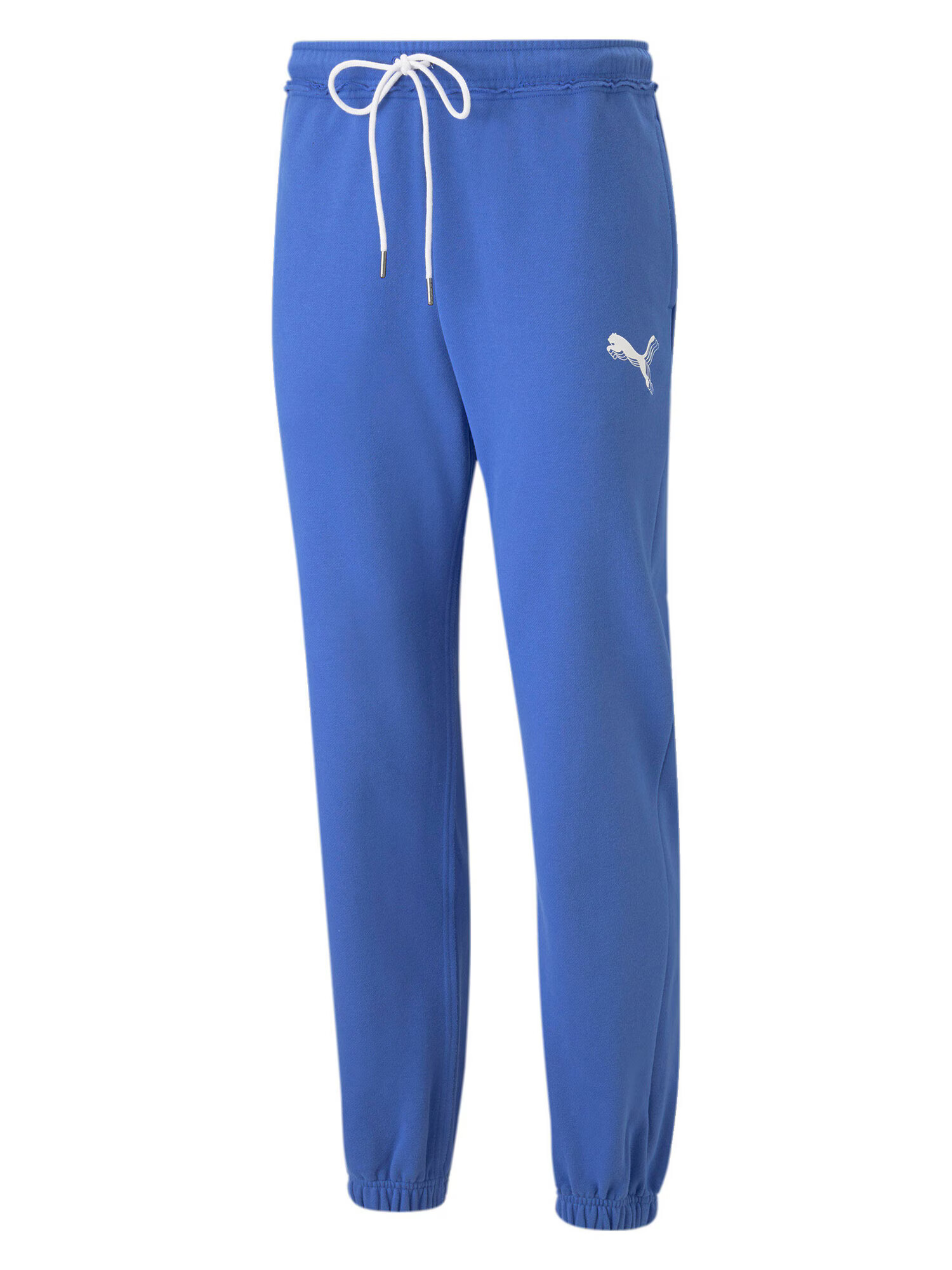 PUMA Pantaloni sport azur / alb - Pled.ro