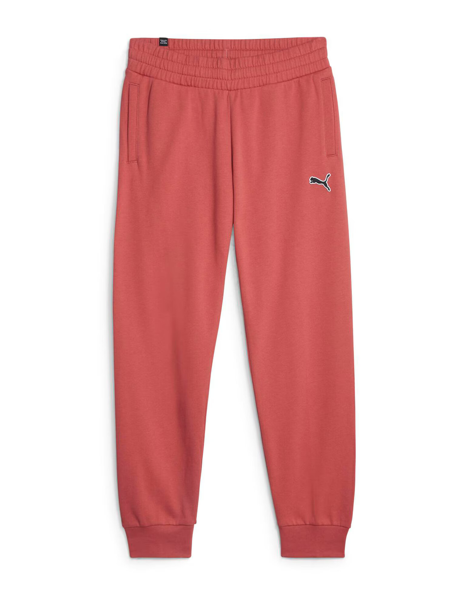 PUMA Pantaloni sport 'BETTER ESSENTIALS' roșu pastel / negru / alb - Pled.ro