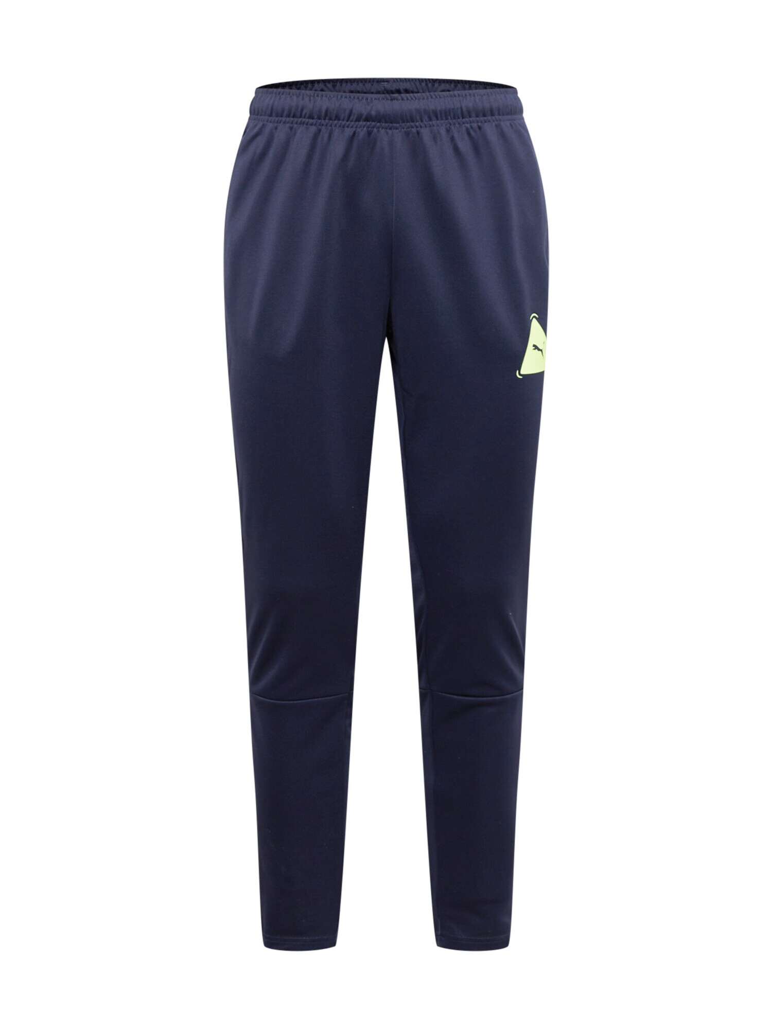 PUMA Pantaloni sport bleumarin / verde limetă - Pled.ro