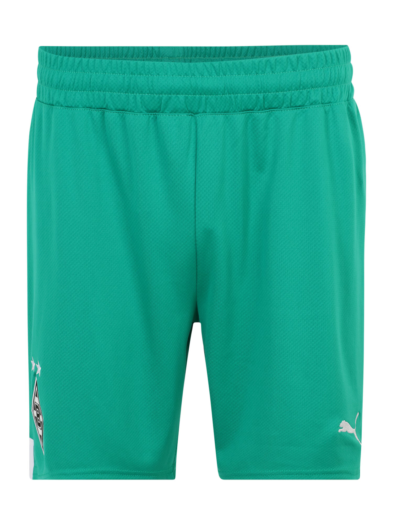 PUMA Pantaloni sport 'BMG' verde jad / portocaliu caisă / alb - Pled.ro